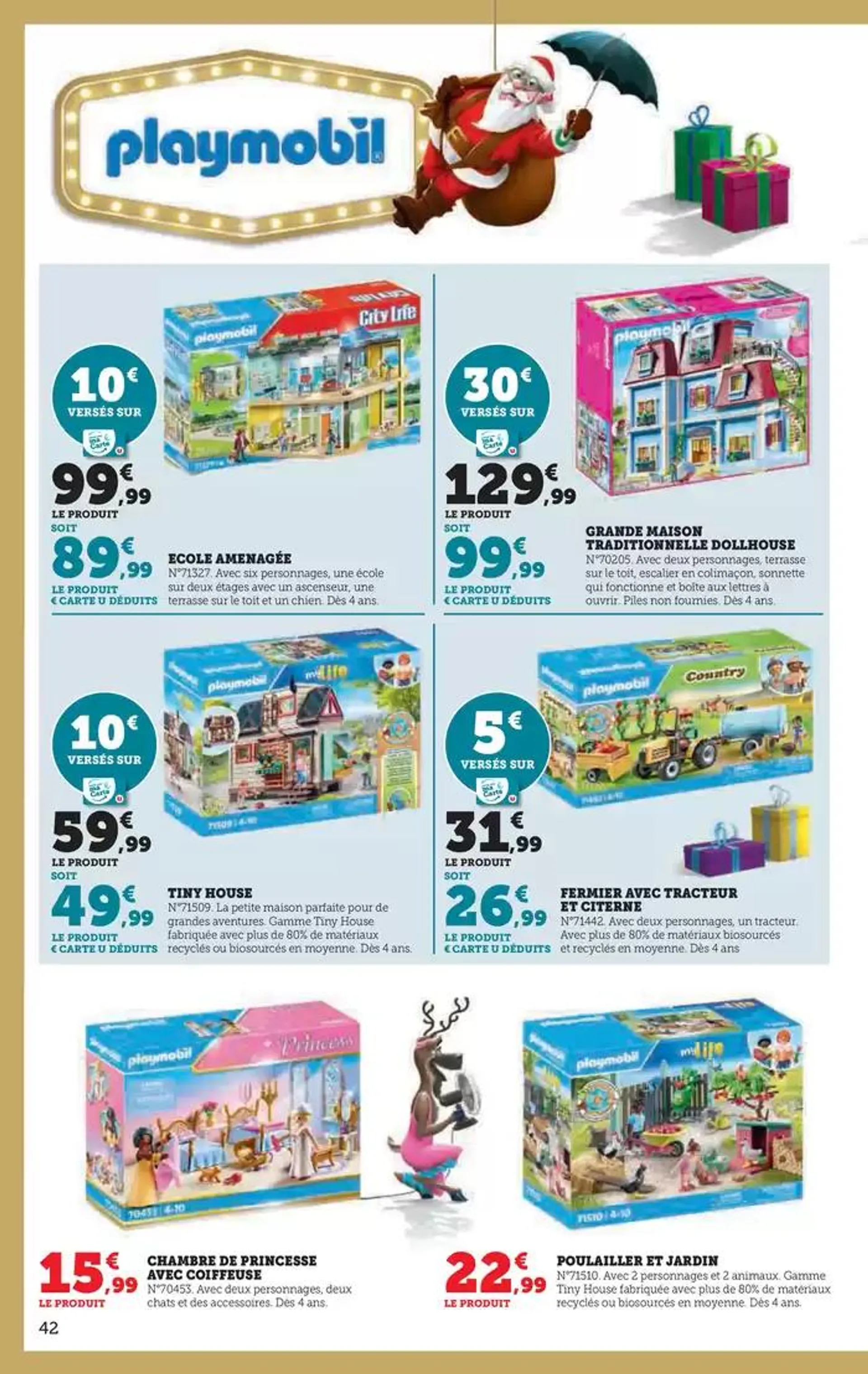 Jouets du 22 octobre au 8 décembre 2024 - Catalogue page 42