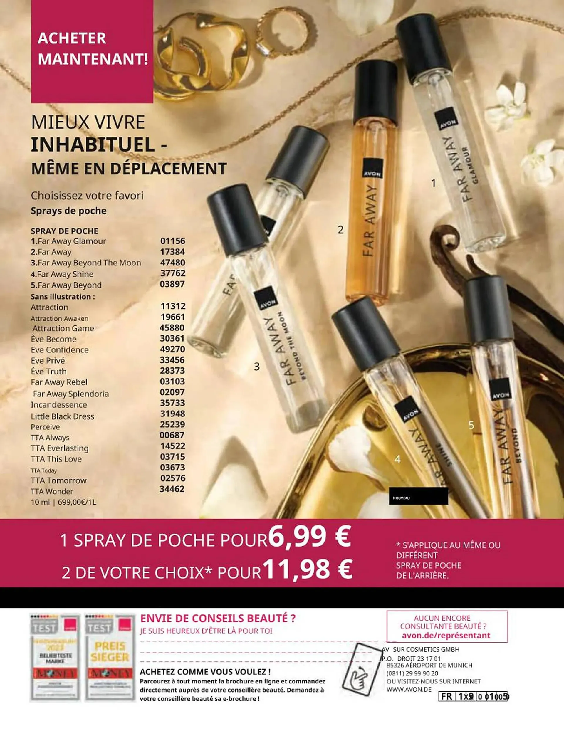 Catalogue AVON du 1 octobre au 31 octobre 2024 - Catalogue page 227