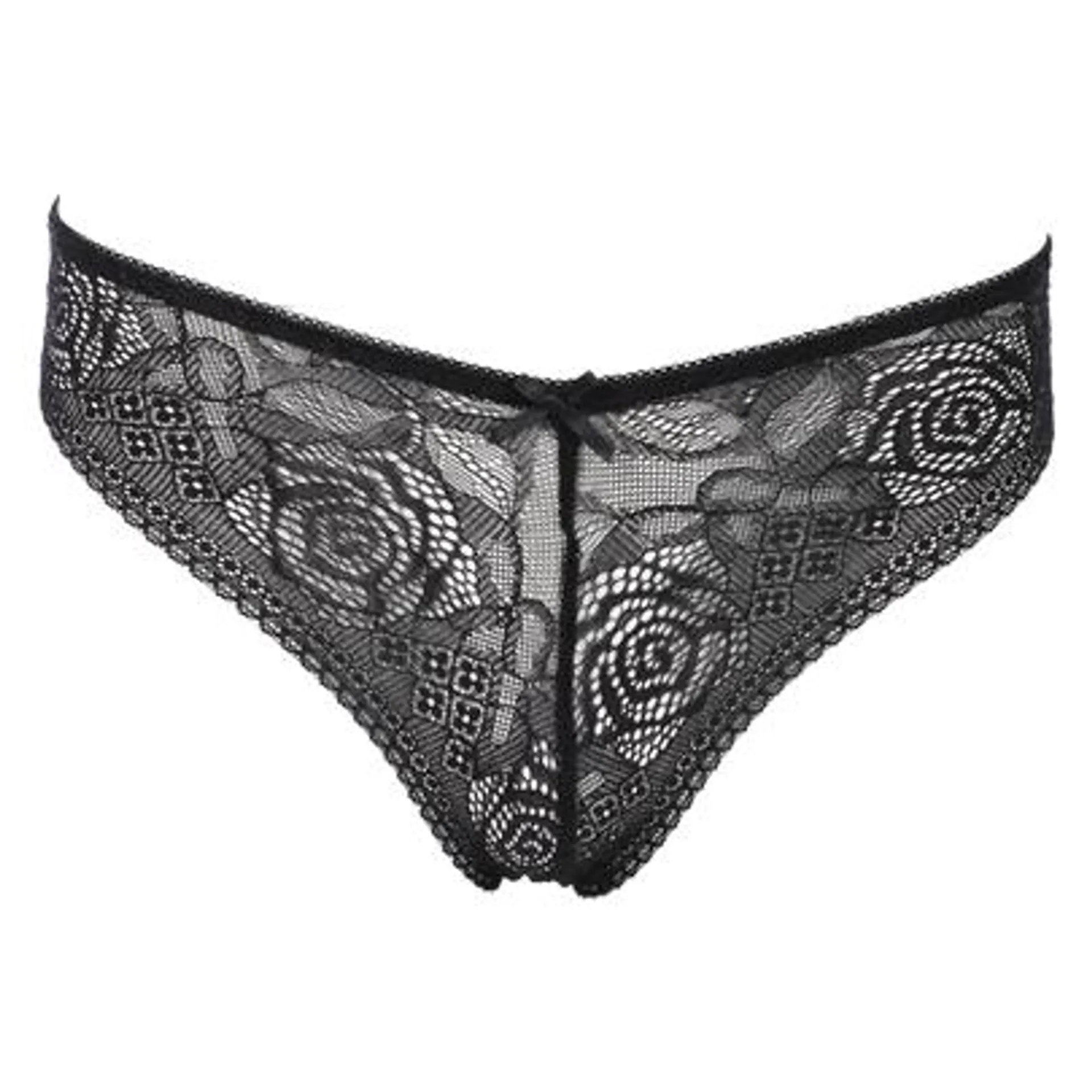 Tanga ou shorty noir