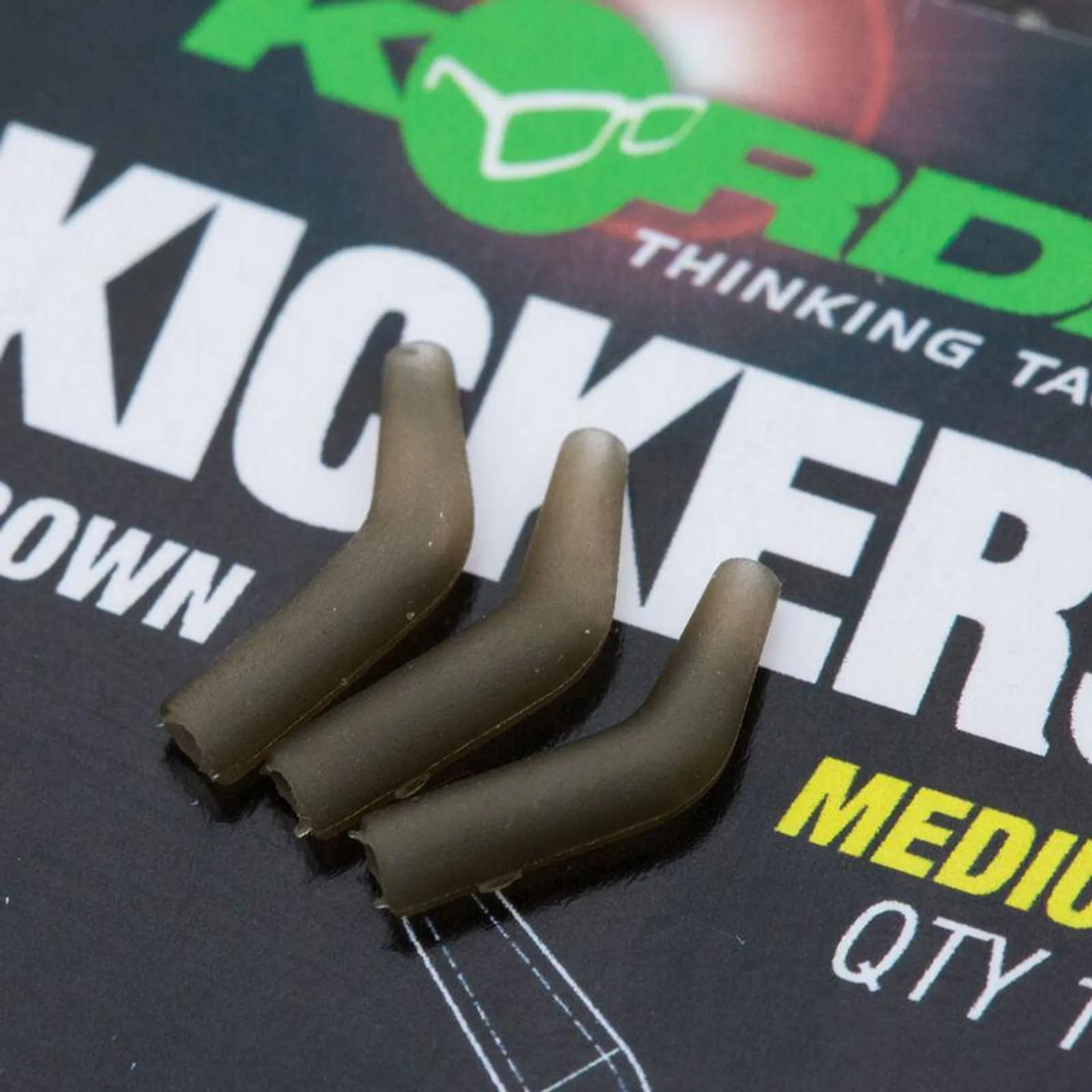 Aligneur de ligne carpe korda kickers marron (x10)