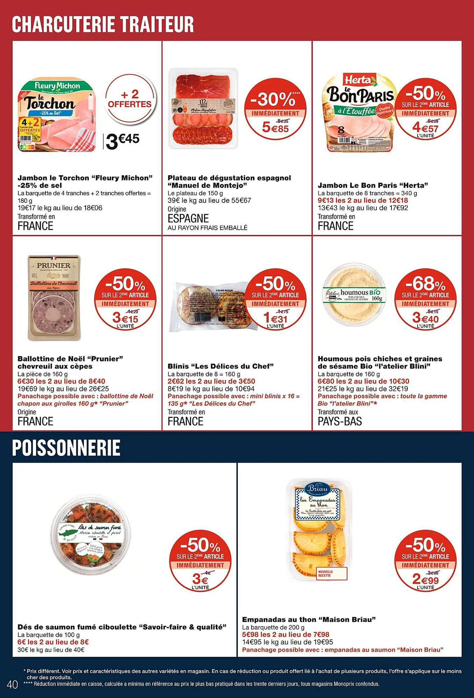 Catalogue Monoprix du 4 décembre au 31 décembre 2023 - Catalogue page 40