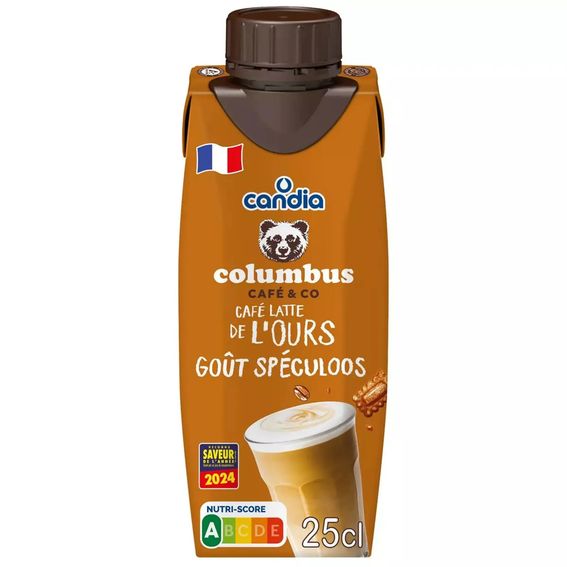 Café latte de l'ours goût spéculoos