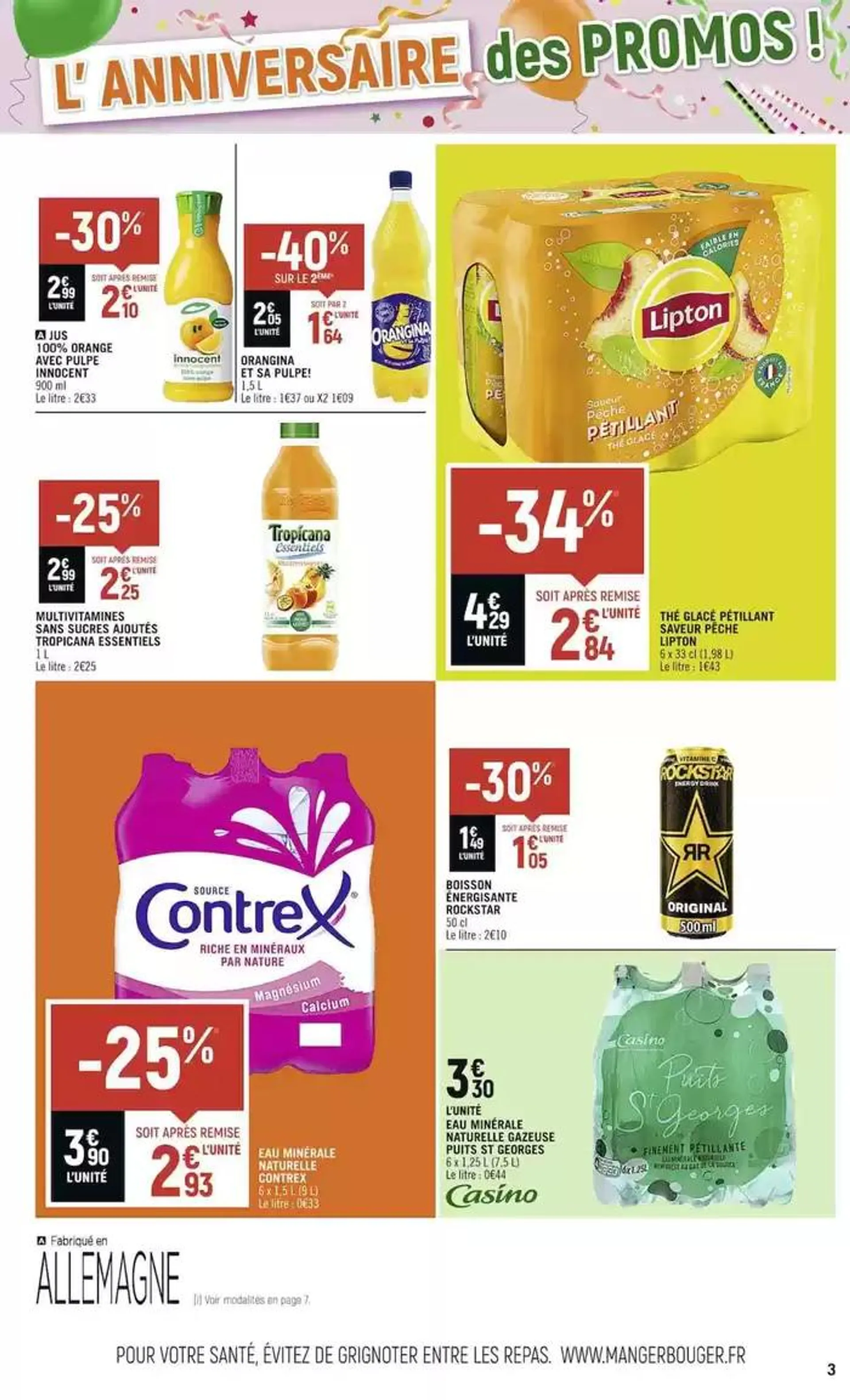 SPAR ICI L'ANNIVERSAIRE DES PROMOS du 2 octobre au 13 octobre 2024 - Catalogue page 5