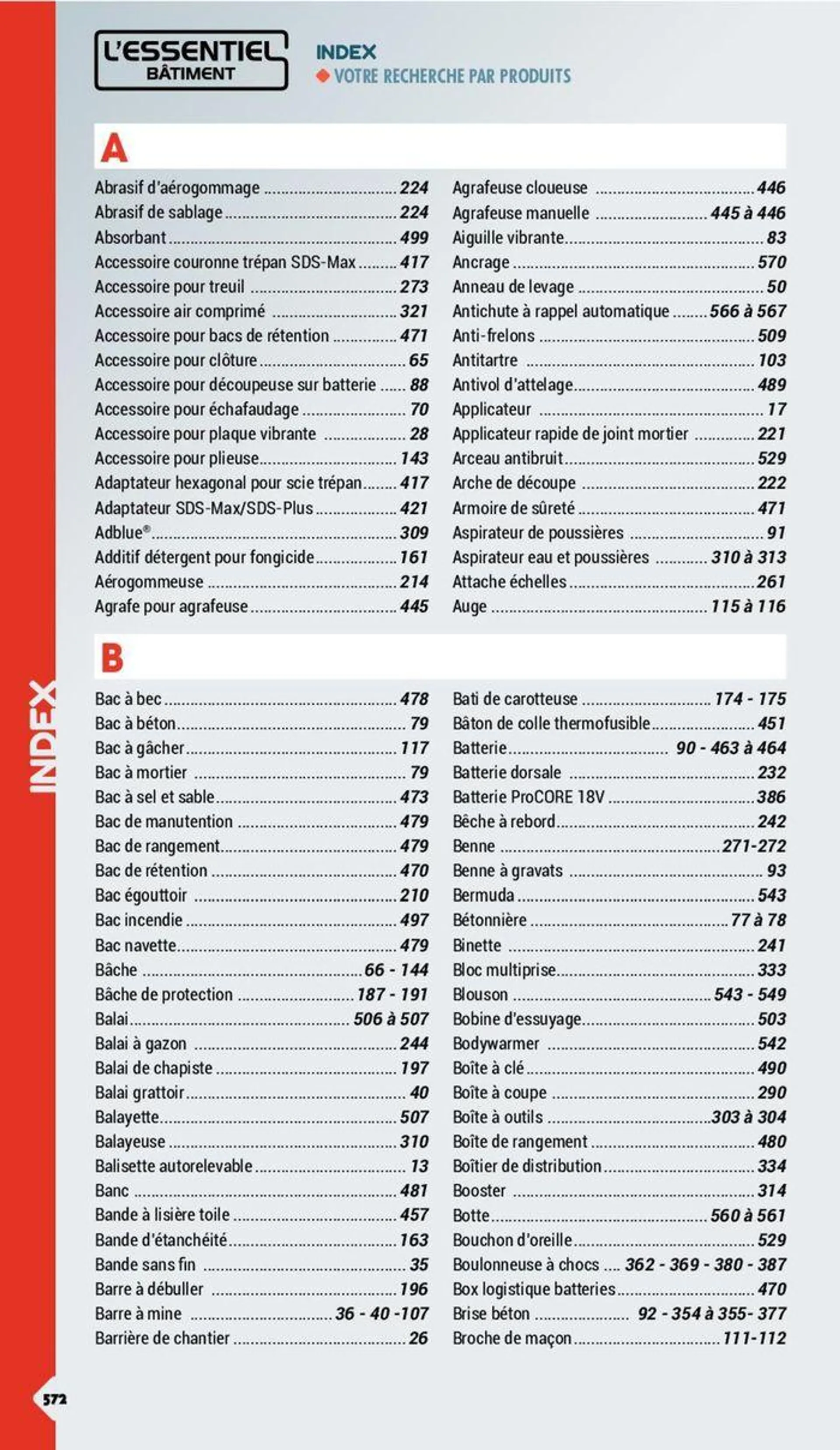 Essentiel Batiment 2024 du 3 janvier au 31 décembre 2024 - Catalogue page 526