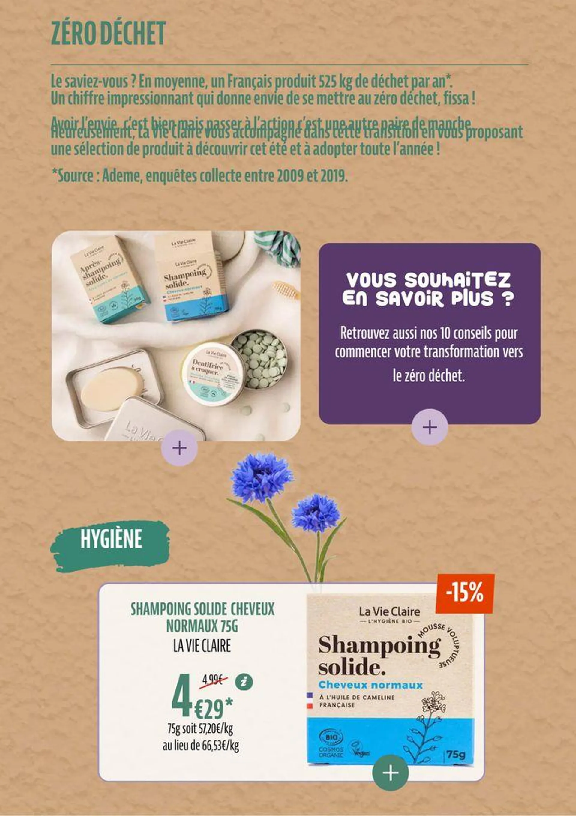 TOUTES NOS PROMOS BIO POUR UN ÉTÉ SAVOUREUX du 1 juillet au 31 juillet 2024 - Catalogue page 35