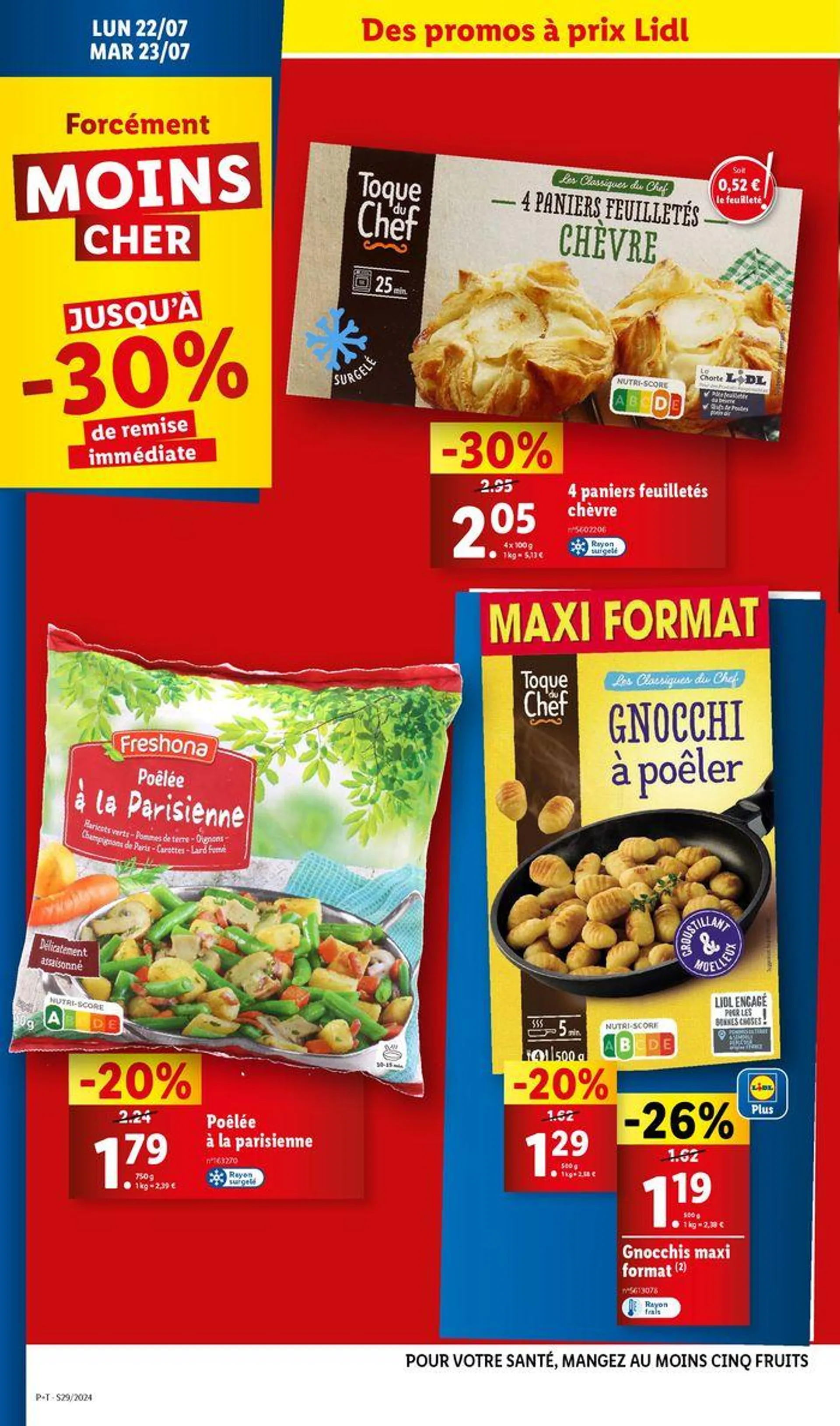 Faites le plein de courses et profitez des petits prix Lidl sur vos articles du quotidien  - 50