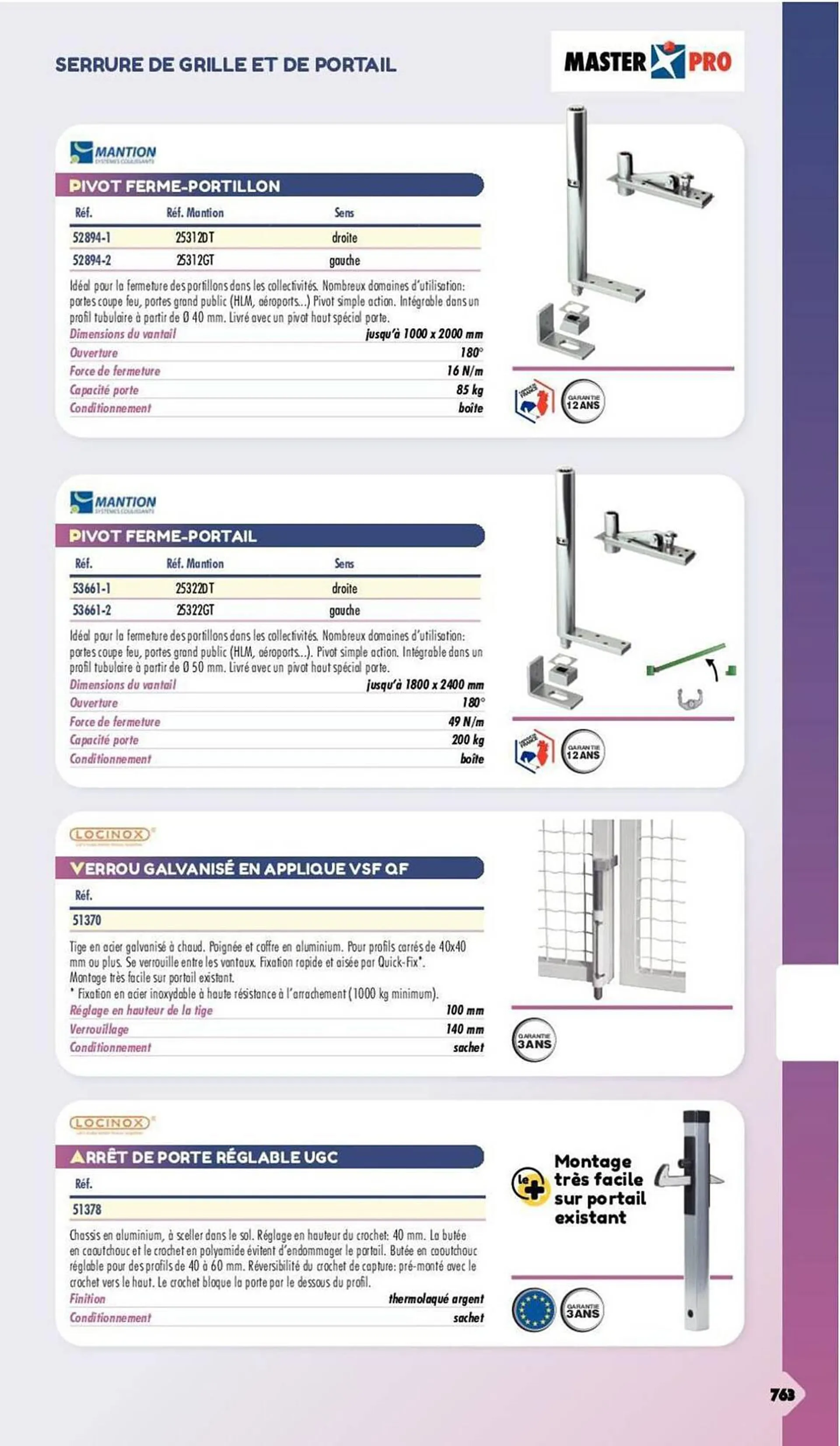 Catalogue Master Pro du 3 janvier au 31 décembre 2024 - Catalogue page 738