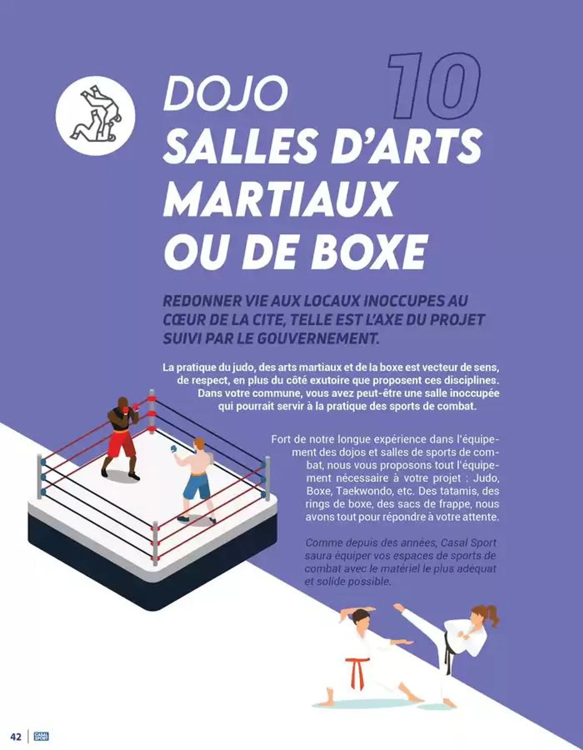 Équipements sportifs de proximité pour la préparation aux JO 2024 du 15 octobre au 31 décembre 2024 - Catalogue page 42