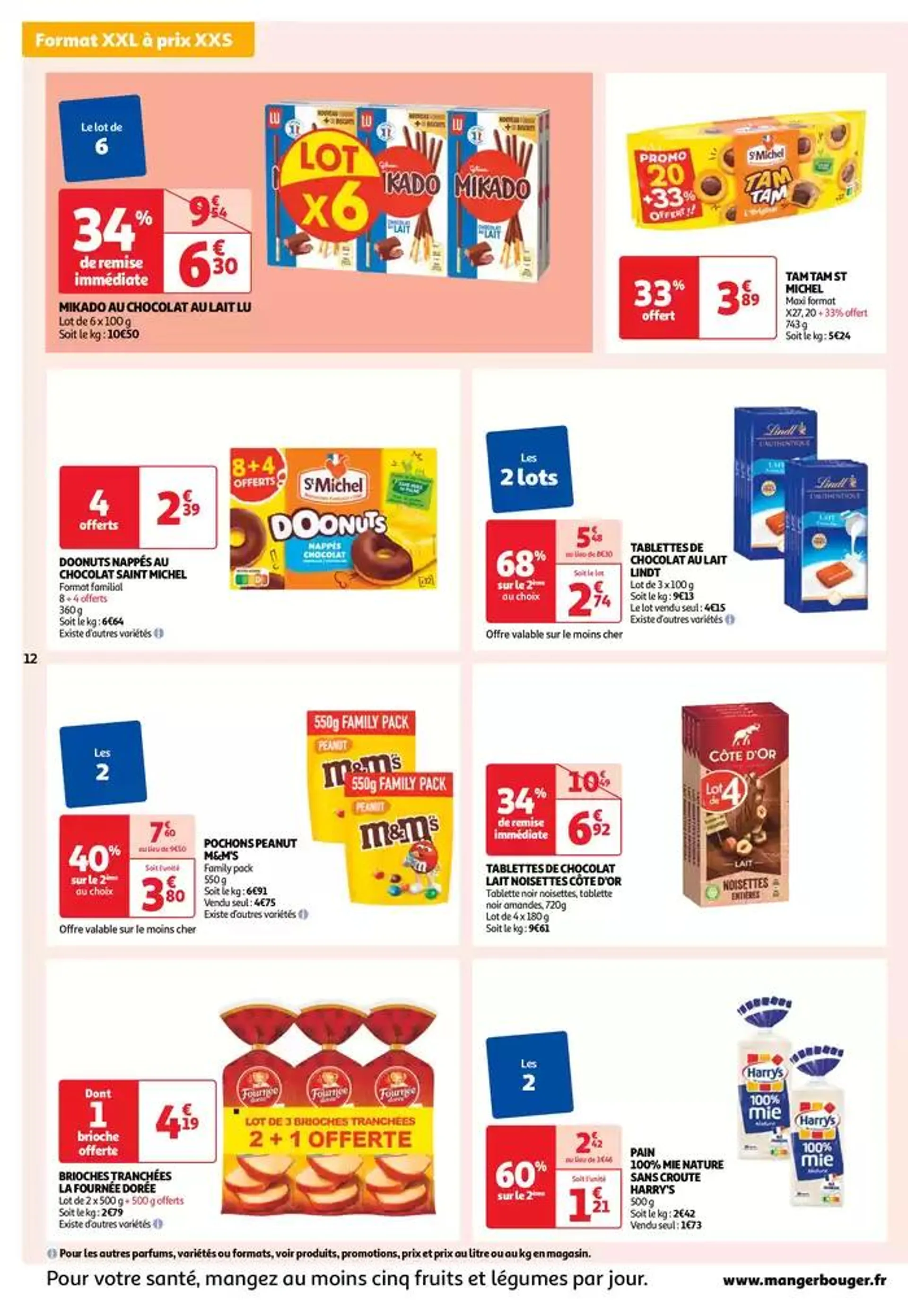 Top depart : 25 jours Auchan  du 29 octobre au 4 novembre 2024 - Catalogue page 12