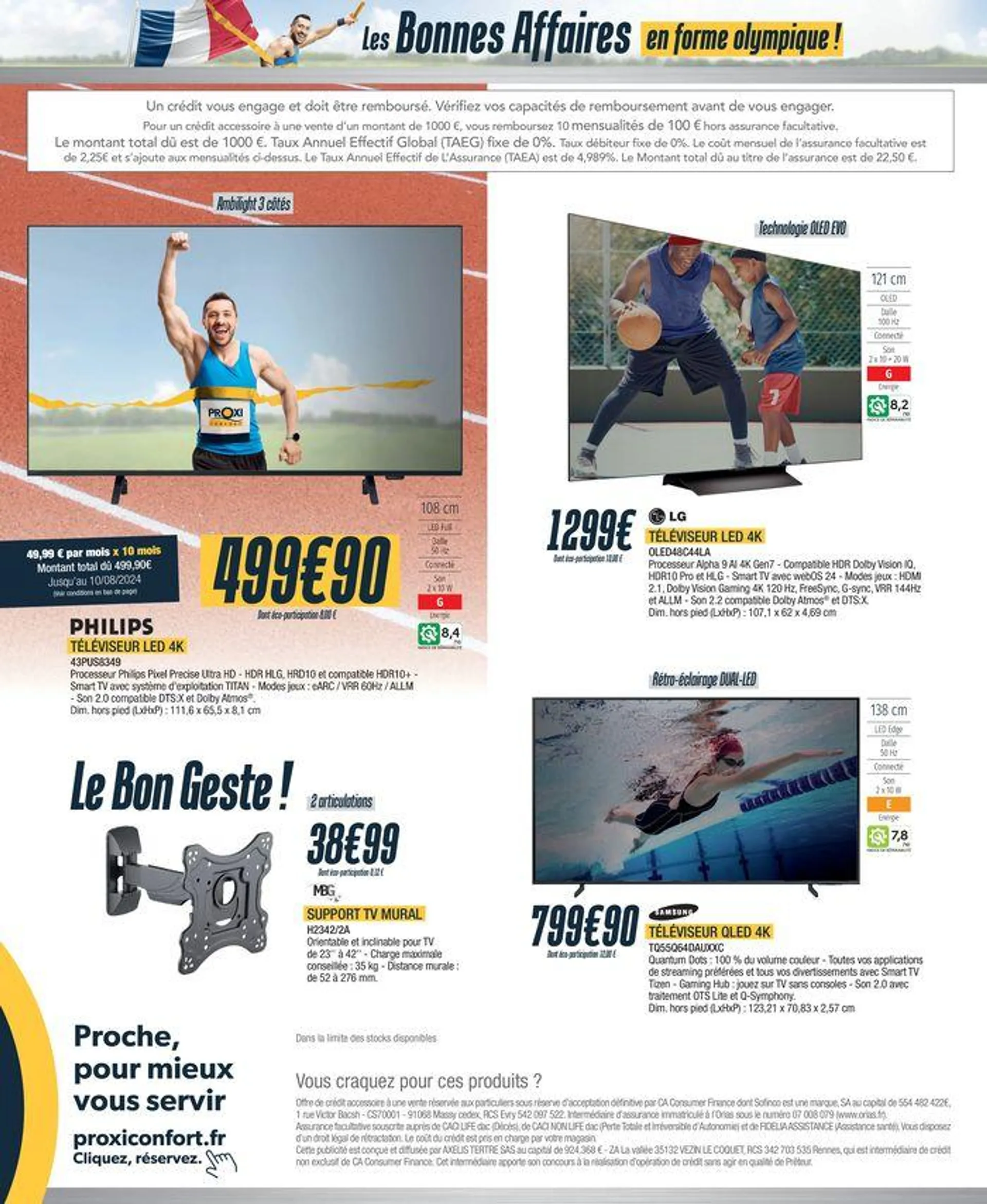 PROXICONFORT Tabloid Juillet 2024 BB du 26 juin au 10 août 2024 - Catalogue page 2