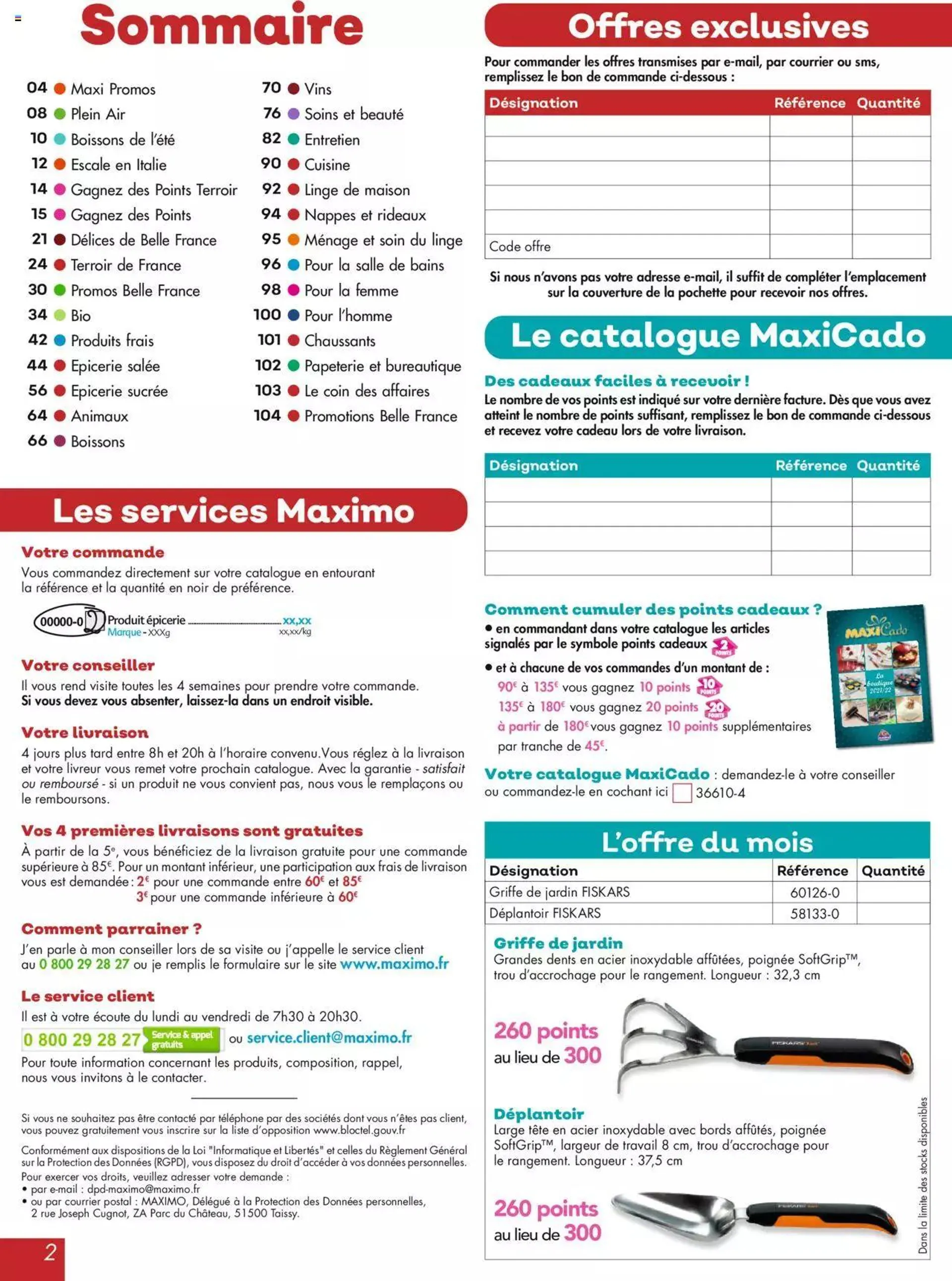 Maximo catalogue - 1
