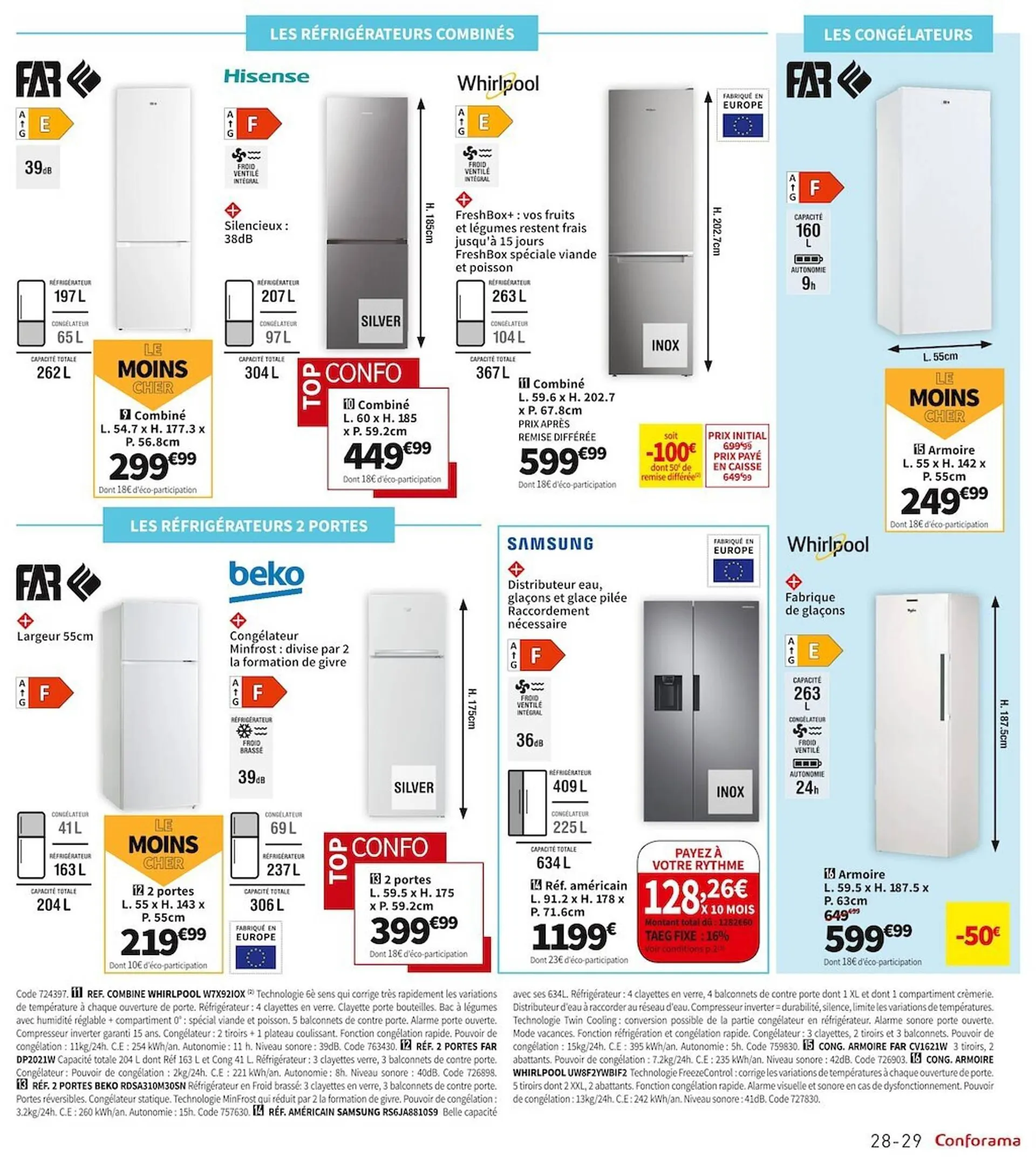 Catalogue Conforama du 25 décembre au 22 janvier 2024 - Catalogue page 29