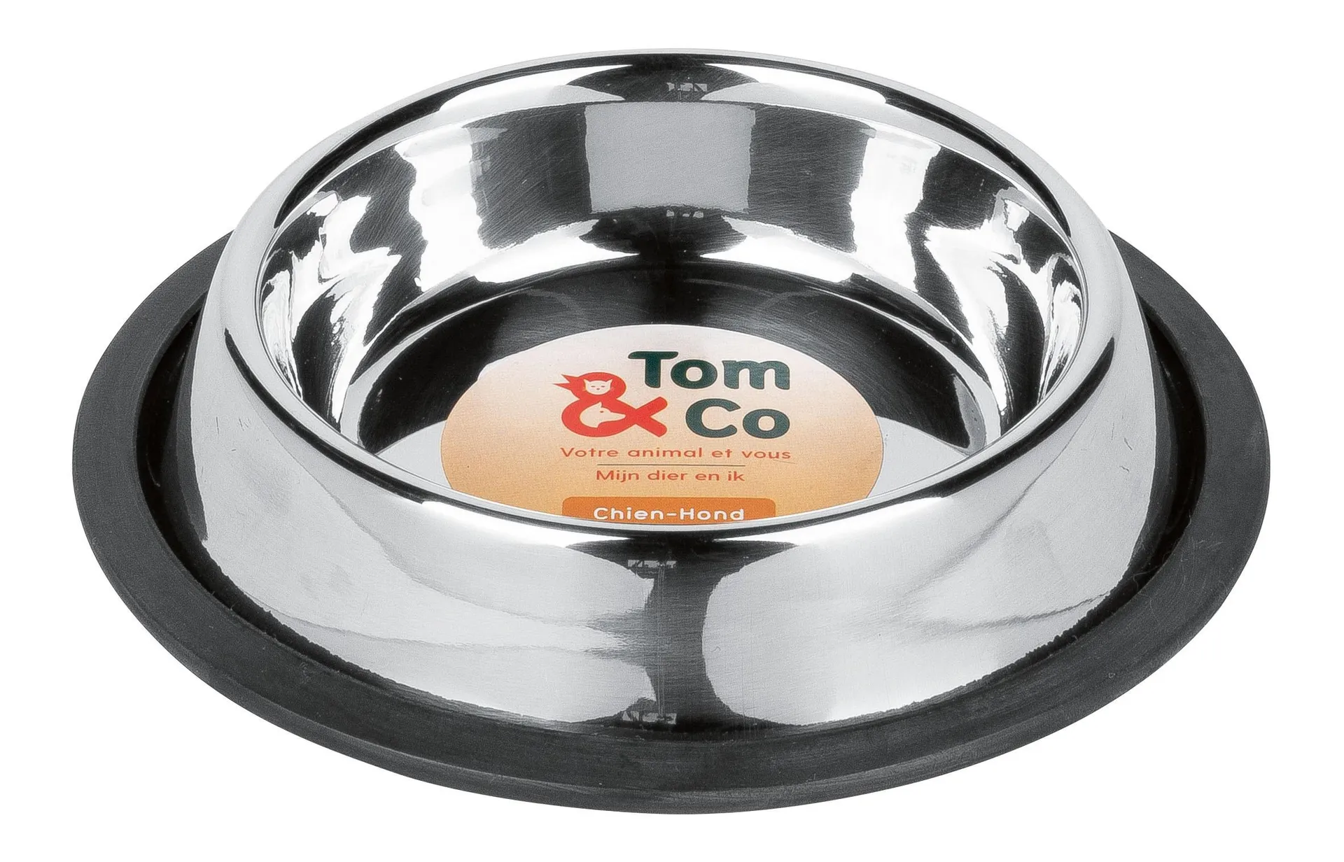 Tom&co gamelle anti-derapent inox 0.30l