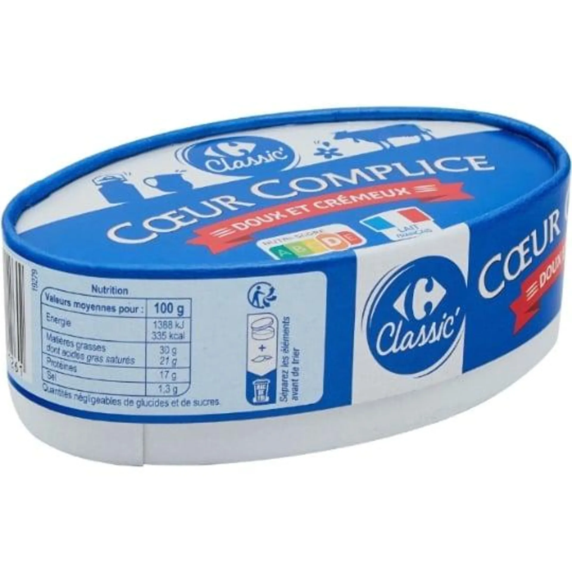 Fromage Cœur Complice CARREFOUR