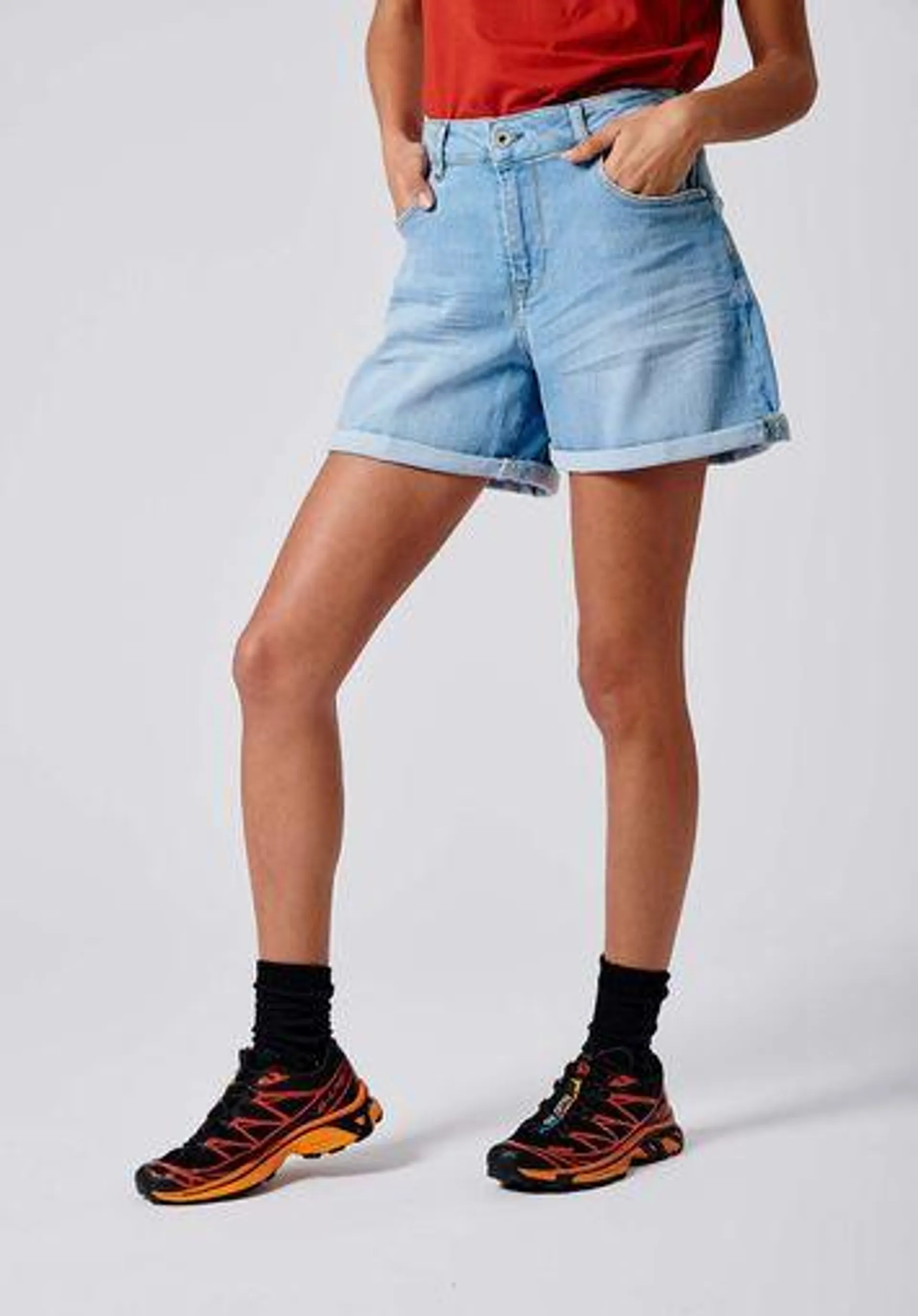 Short en jean Femme