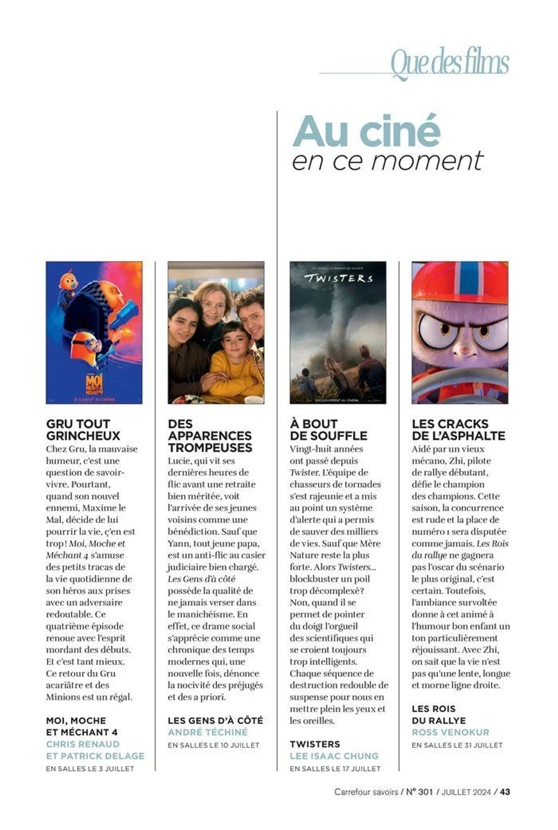 À chacun sa culture du 2 juillet au 30 juillet 2024 - Catalogue page 43