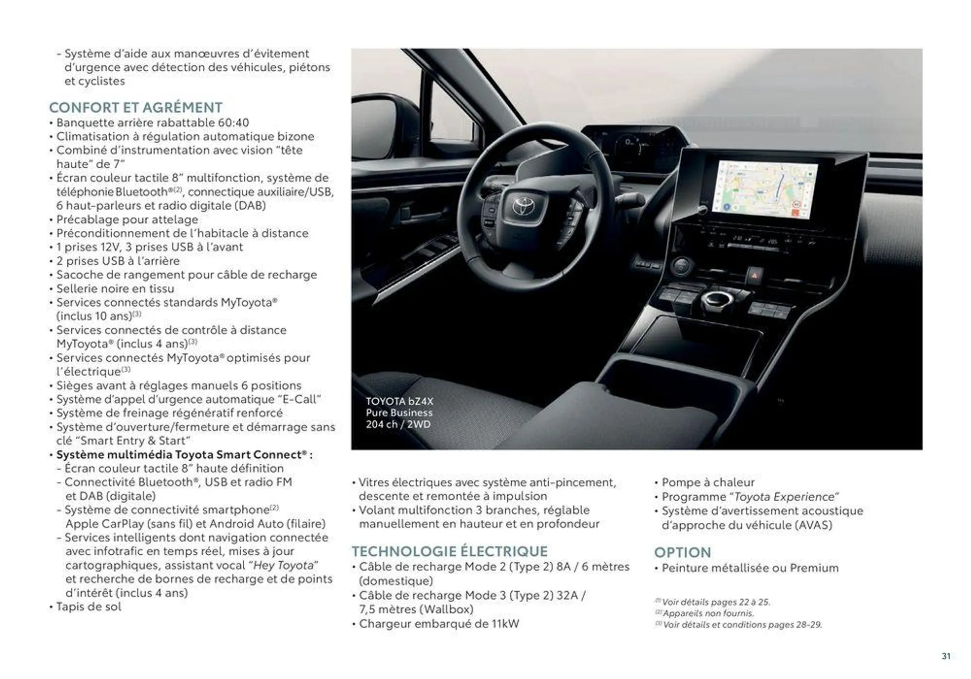 Toyota bZ4X  du 18 juin au 18 juin 2025 - Catalogue page 31