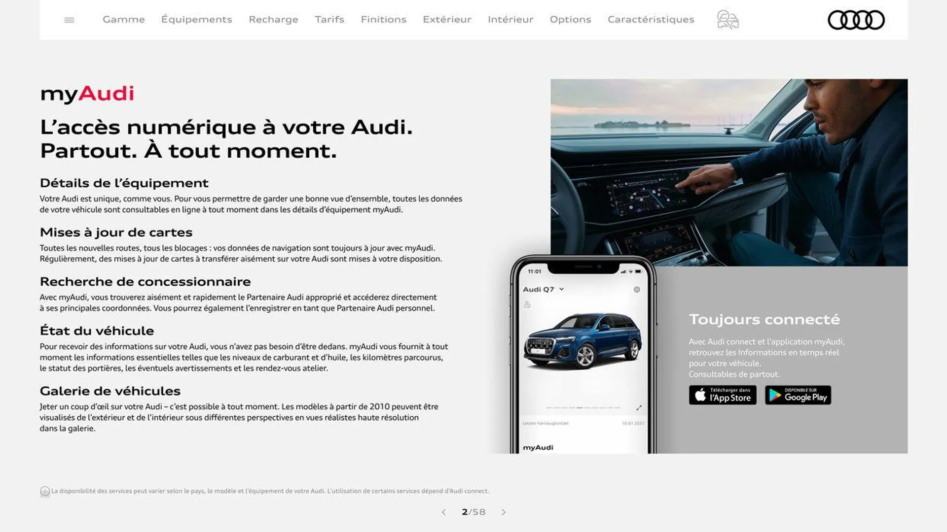 Audi Q7 du 20 août au 31 décembre 2024 - Catalogue page 2