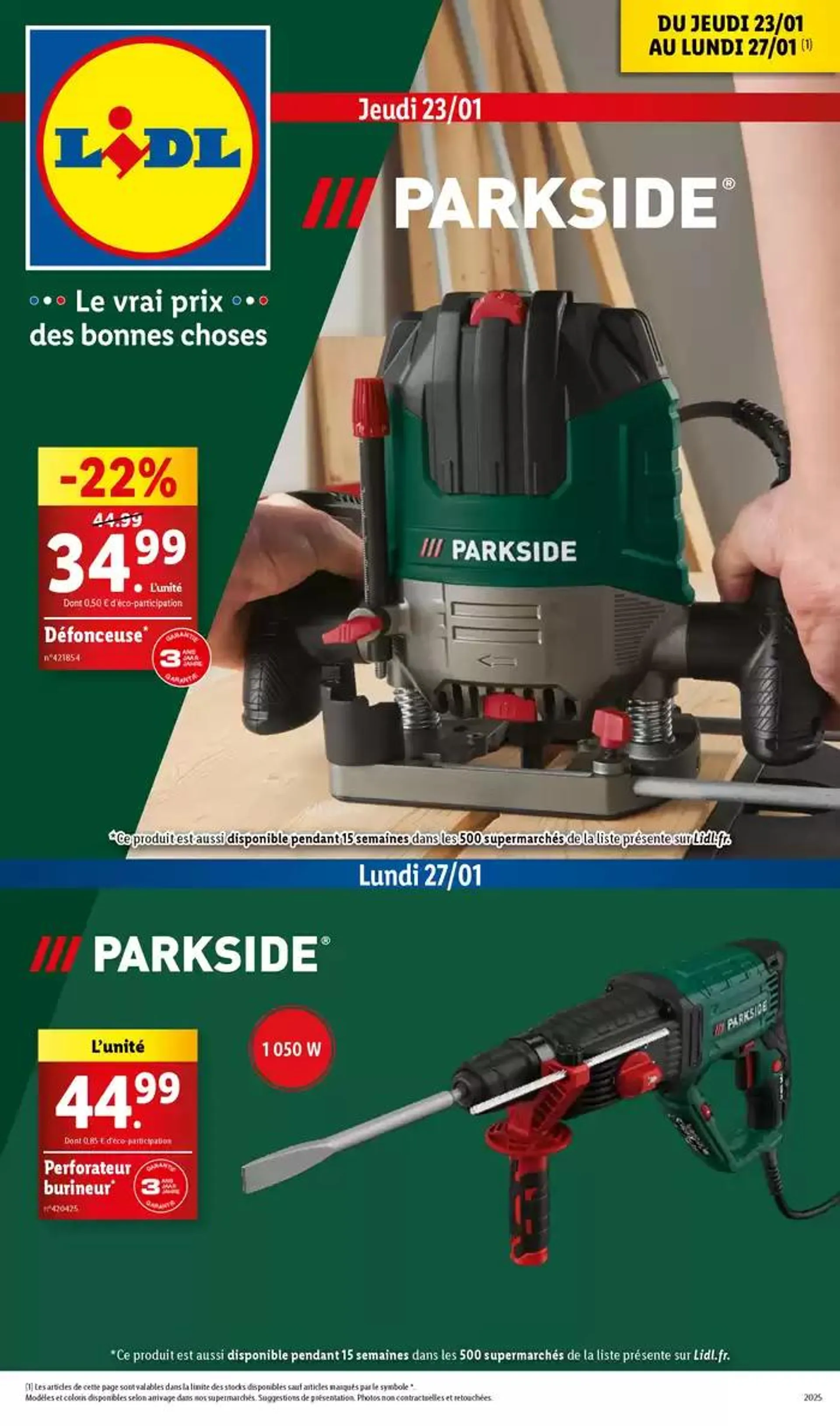 Parkside vous accompagne dans tous vos projets bricolage aux meilleurs prix! - 1