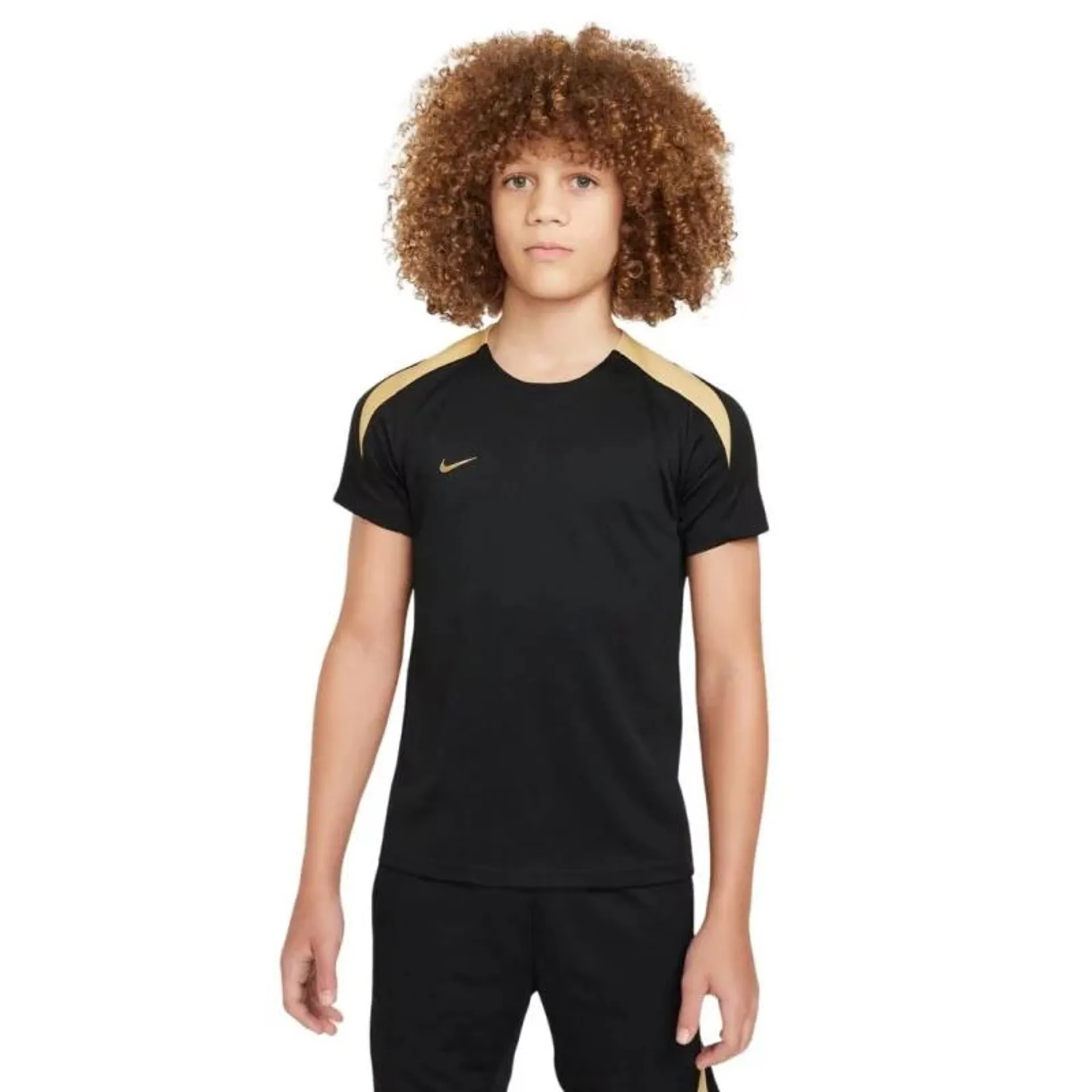 Maillot Entrainement Nike Enfant Noir Et Beige