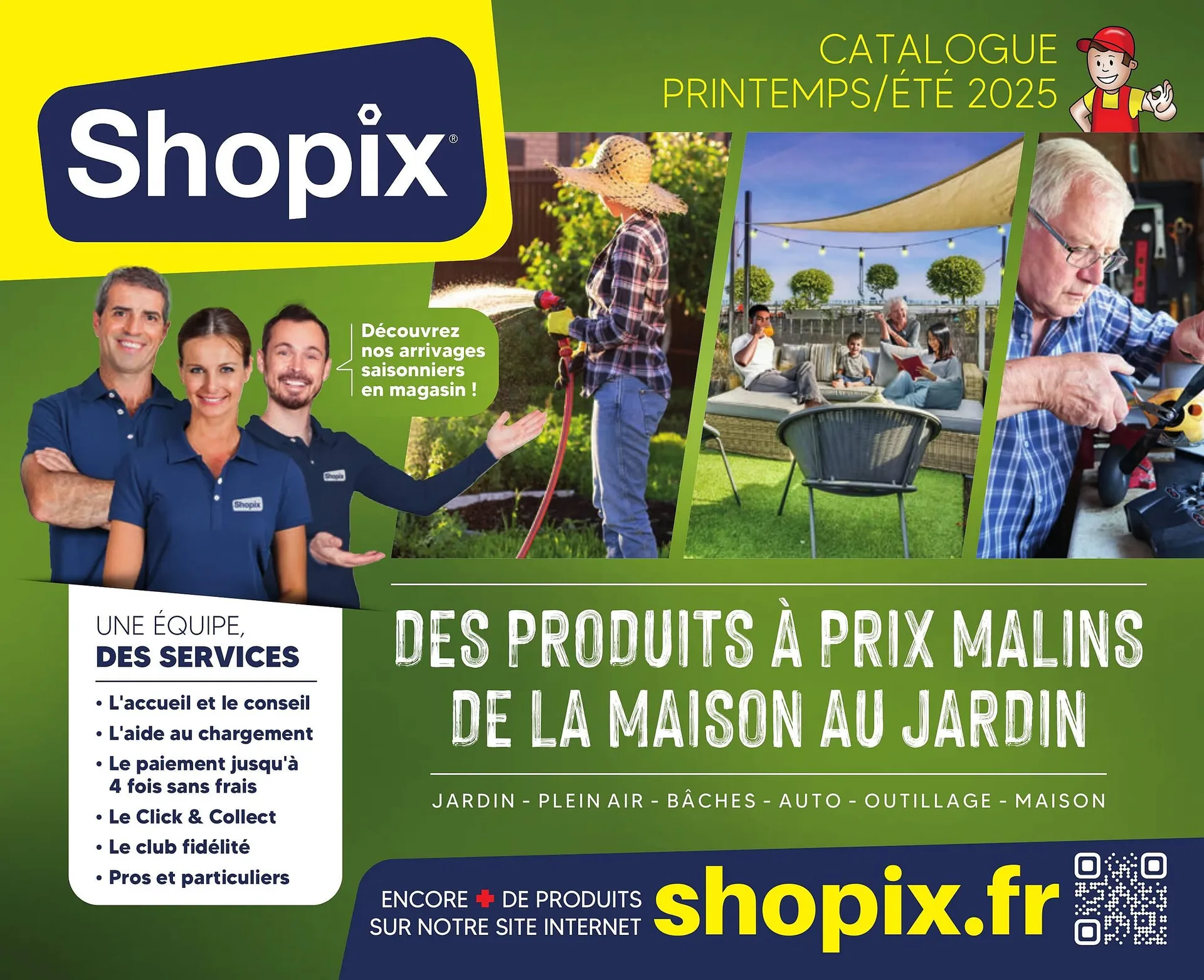 Catalogue Shopix du 18 mars au 31 août 2025 - Catalogue page 1