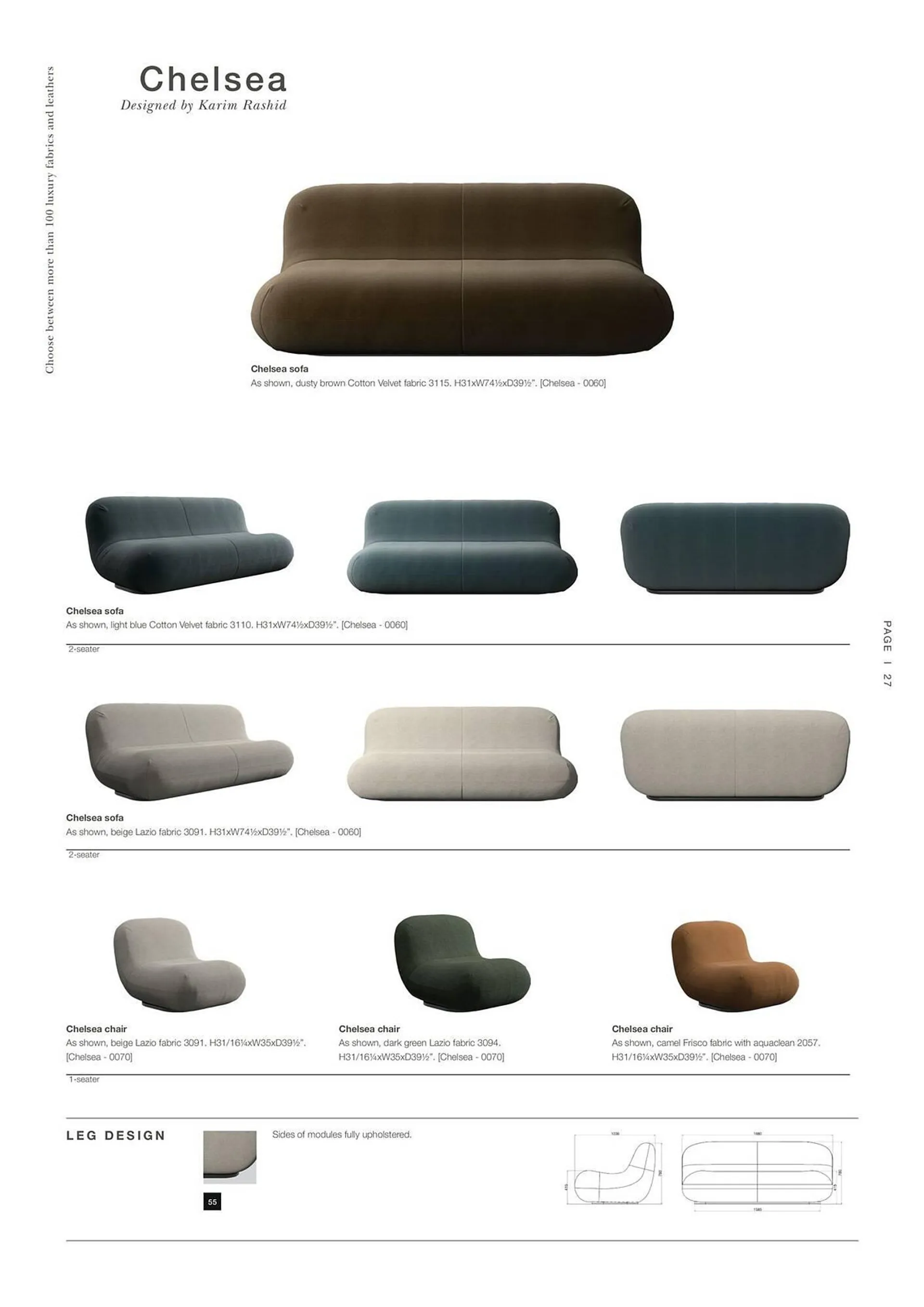 Catalogue BoConcept du 9 avril au 31 décembre 2024 - Catalogue page 27