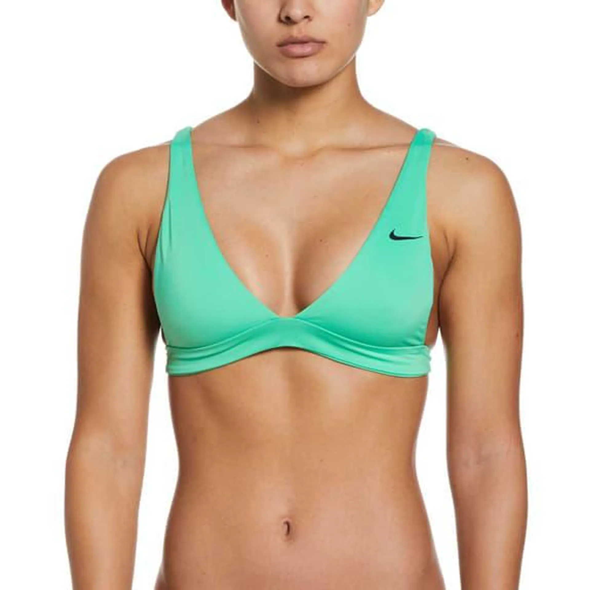 Haut de bikini Nike Swim Bralette vert turquoise femme