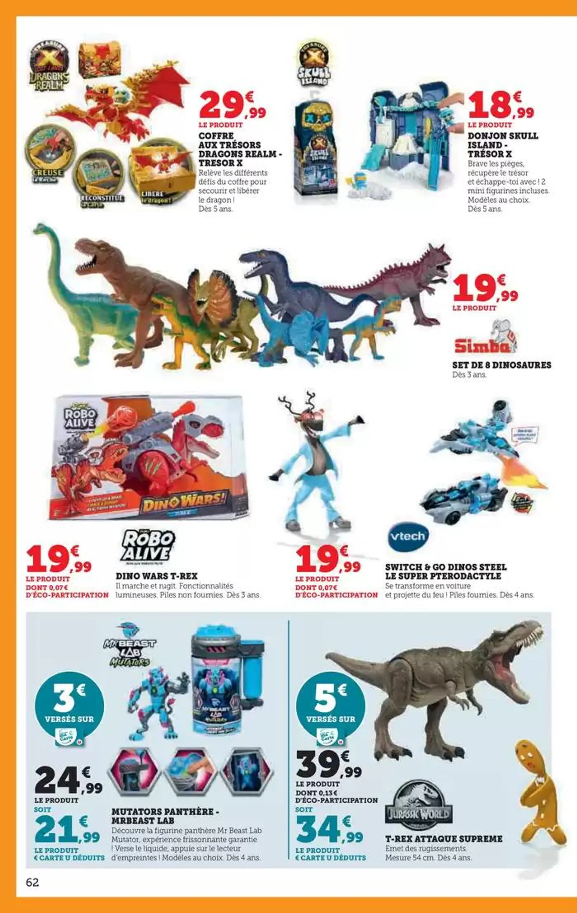 Jouets du 22 octobre au 8 décembre 2024 - Catalogue page 62