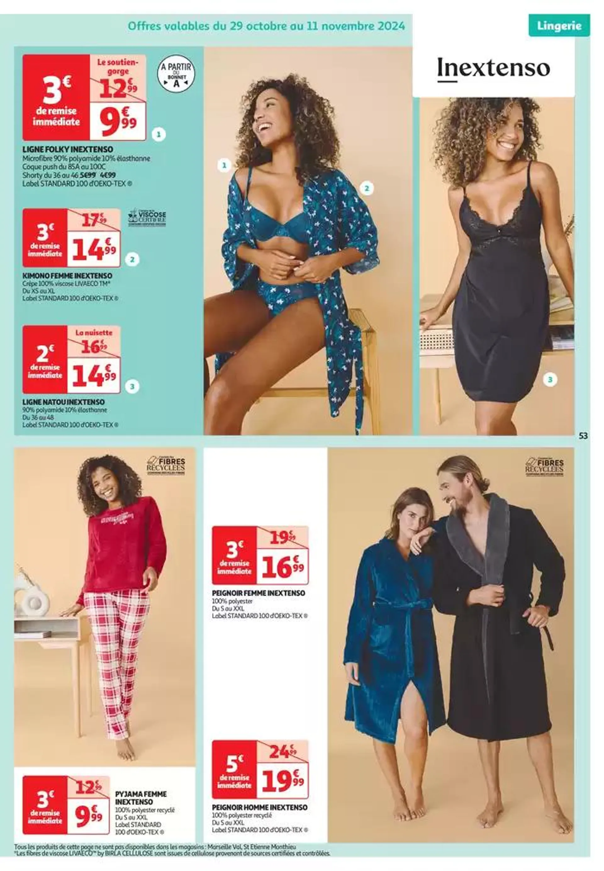 Top depart : 25 jours Auchan  du 29 octobre au 4 novembre 2024 - Catalogue page 53