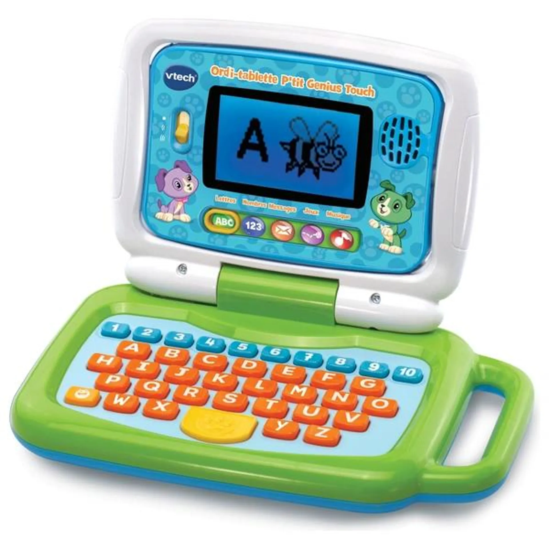 VTech - Ordi-Tablette P'tit Genius Touch - Vert