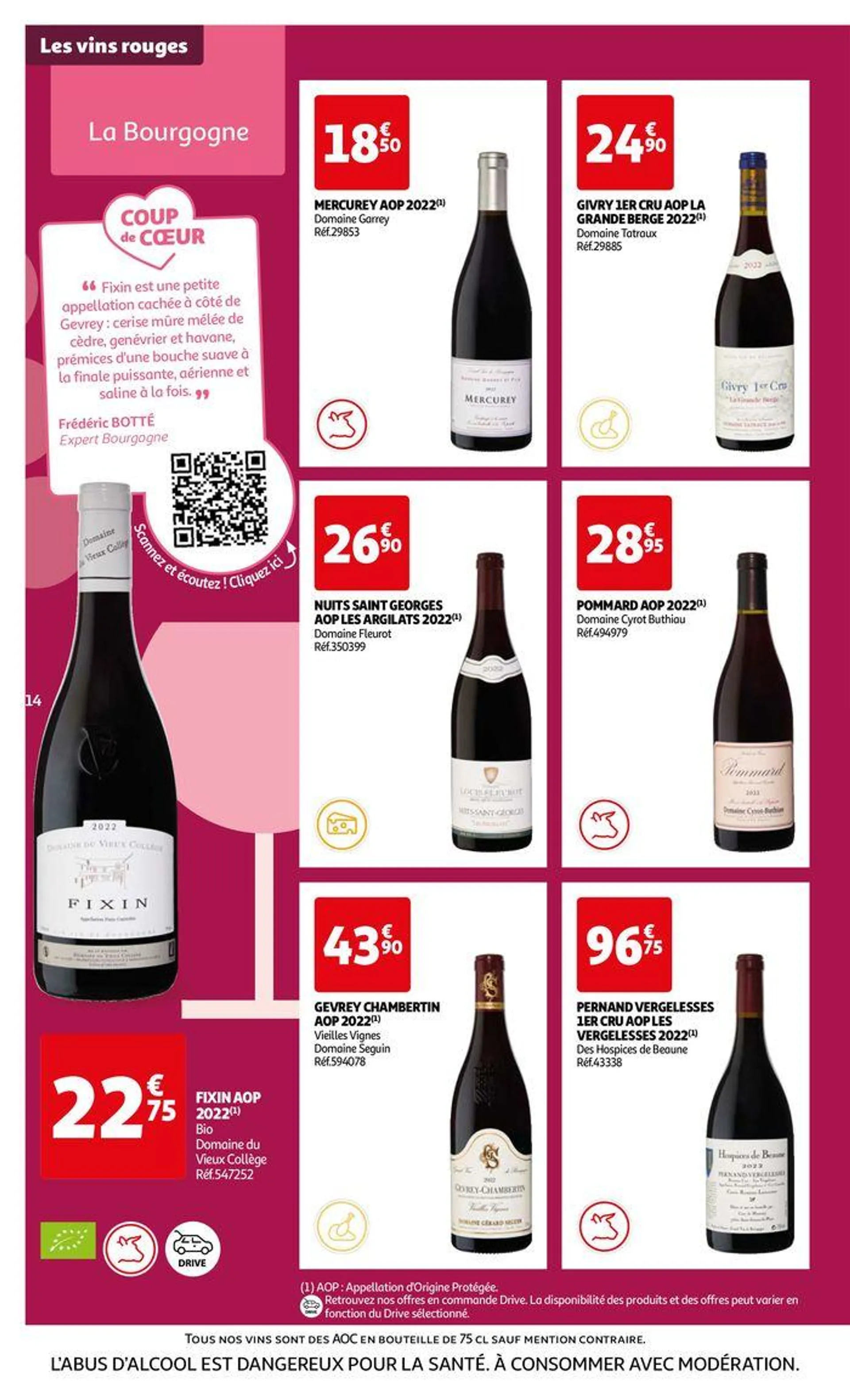 Foire au vins : Un grand choix de cuvées du 24 septembre au 7 octobre 2024 - Catalogue page 14