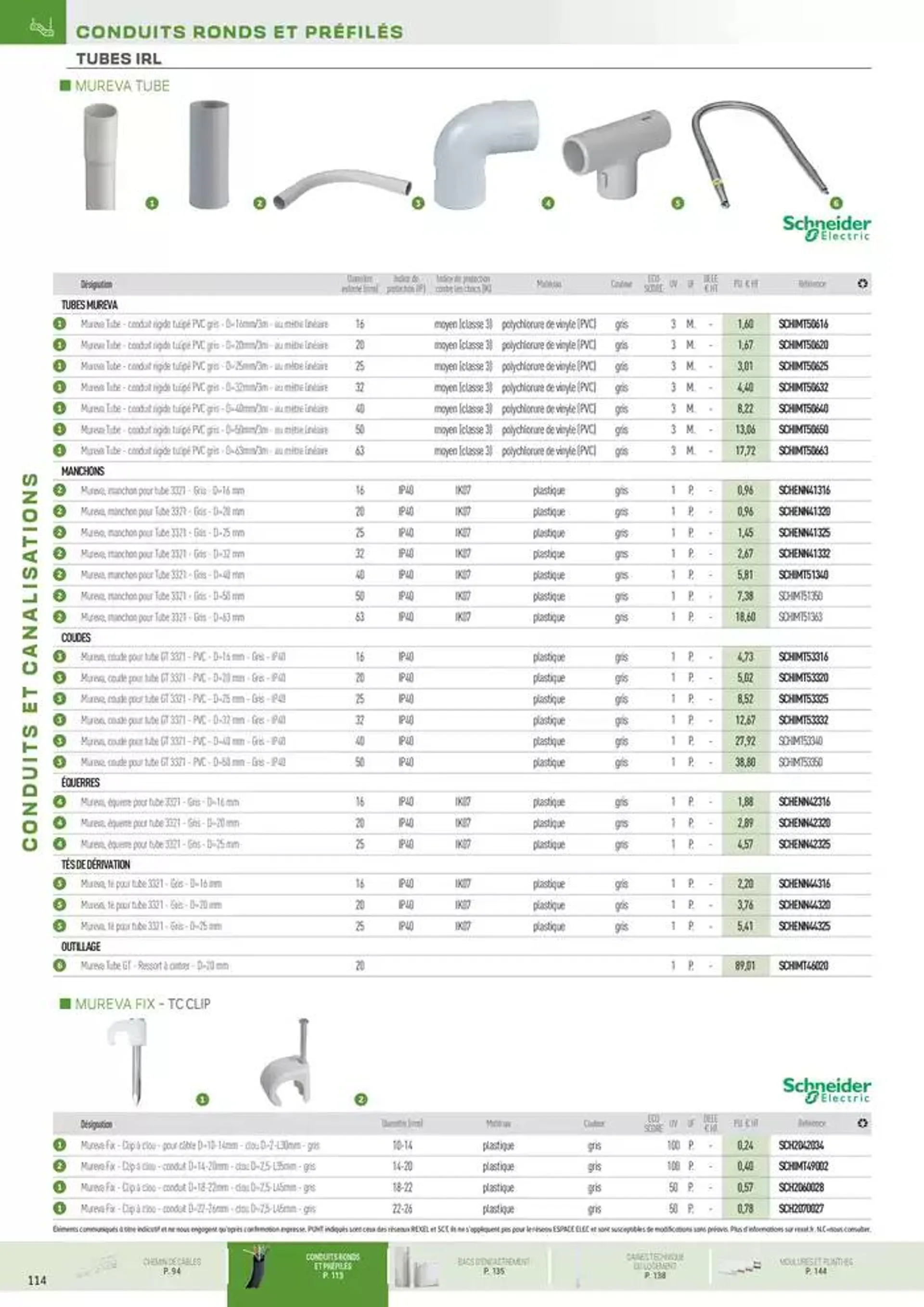 Conduits & Canalisations du 31 octobre au 31 décembre 2024 - Catalogue page 22