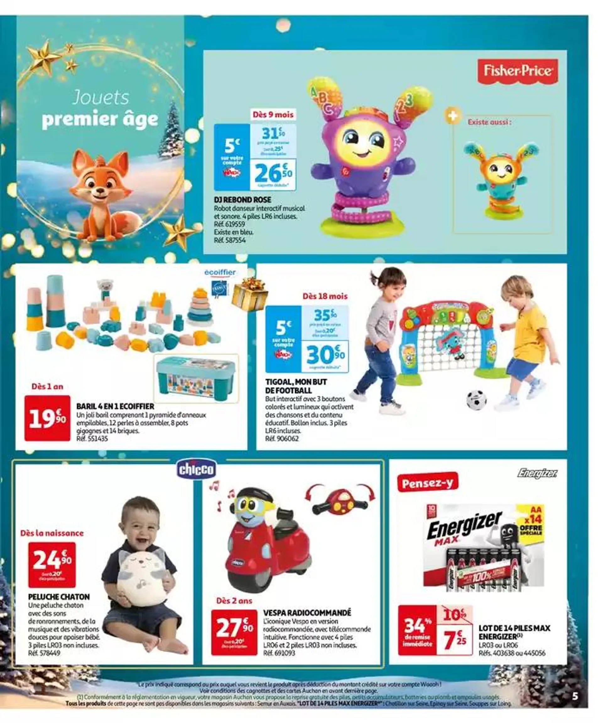 Réveillons Noël, un max de promos pour les fêtes du 11 octobre au 6 décembre 2024 - Catalogue page 5