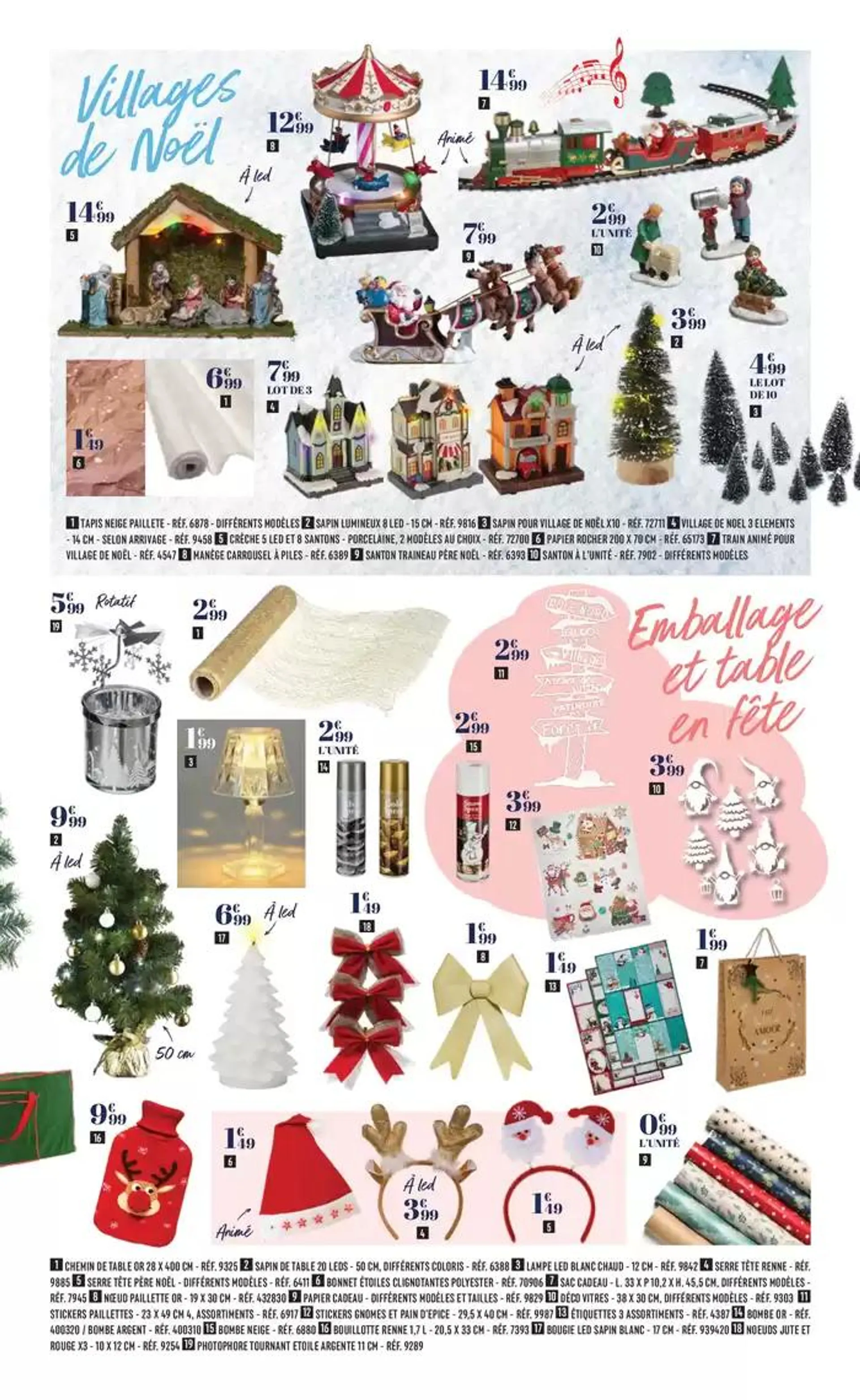 La Magie De Noel  du 31 octobre au 31 décembre 2024 - Catalogue page 3