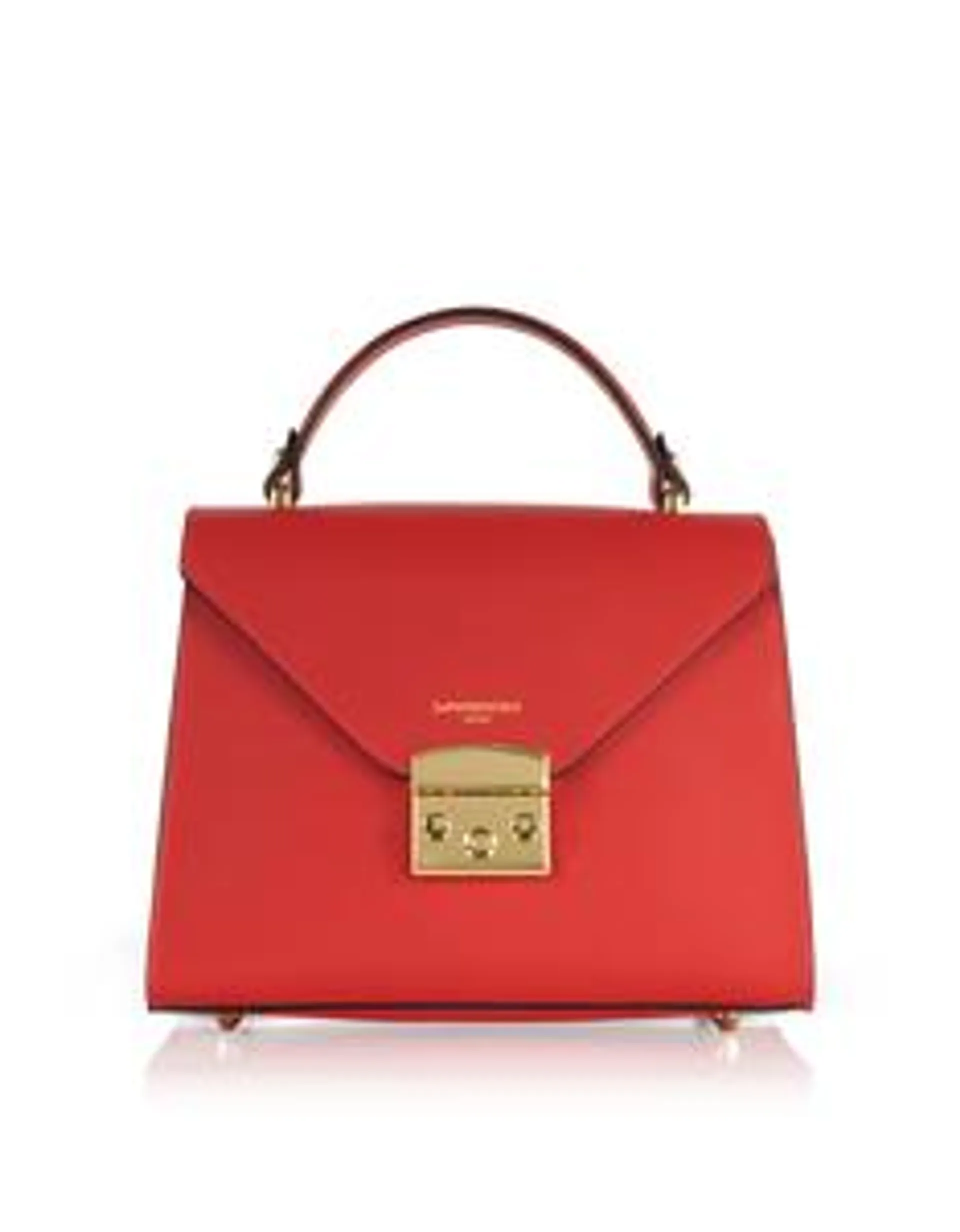 LE PARMENTIER - Peggy Leather Top Handle Satchel Bag