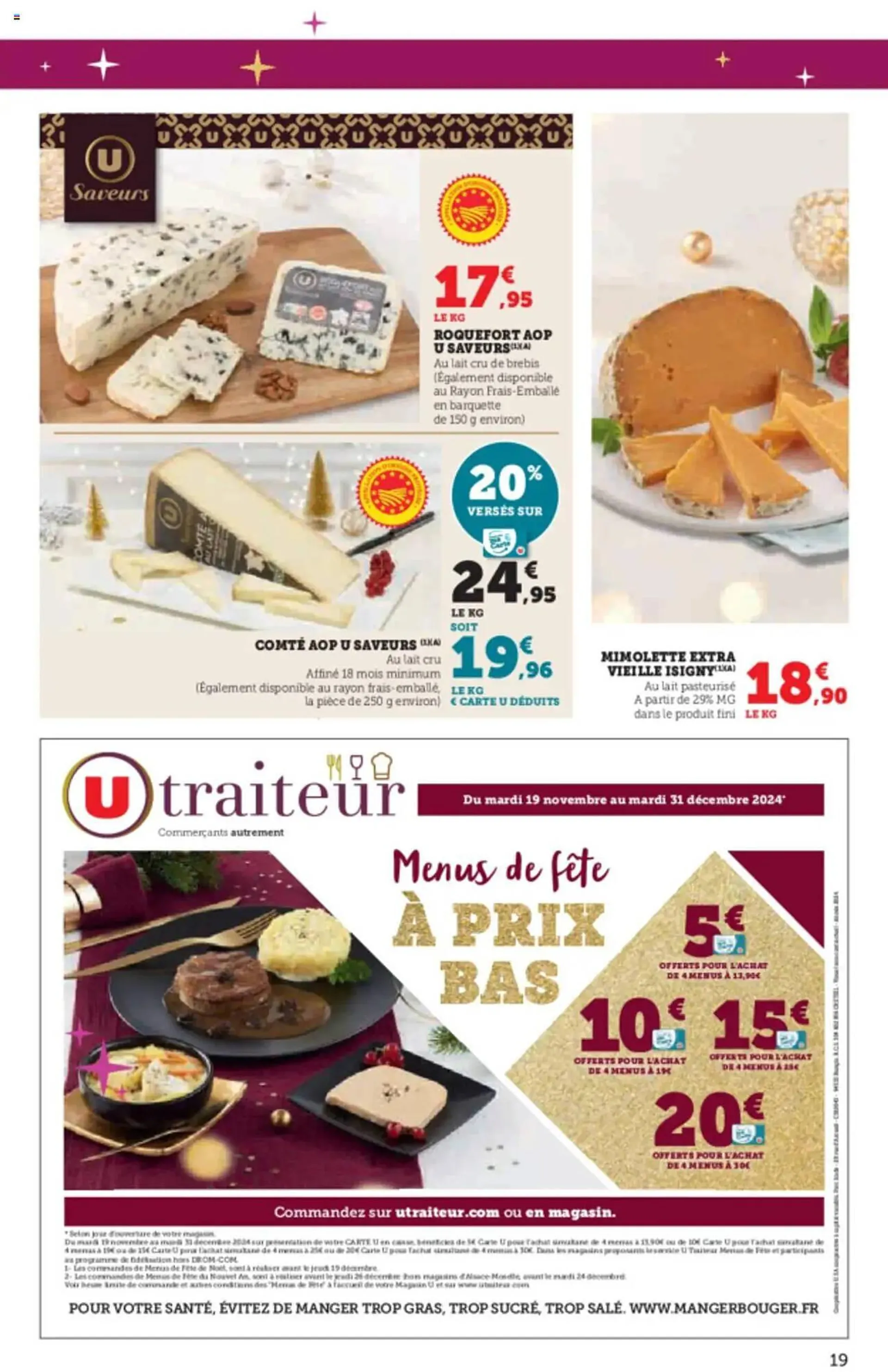 Catalogue Super U du 17 décembre au 24 décembre 2024 - Catalogue page 19