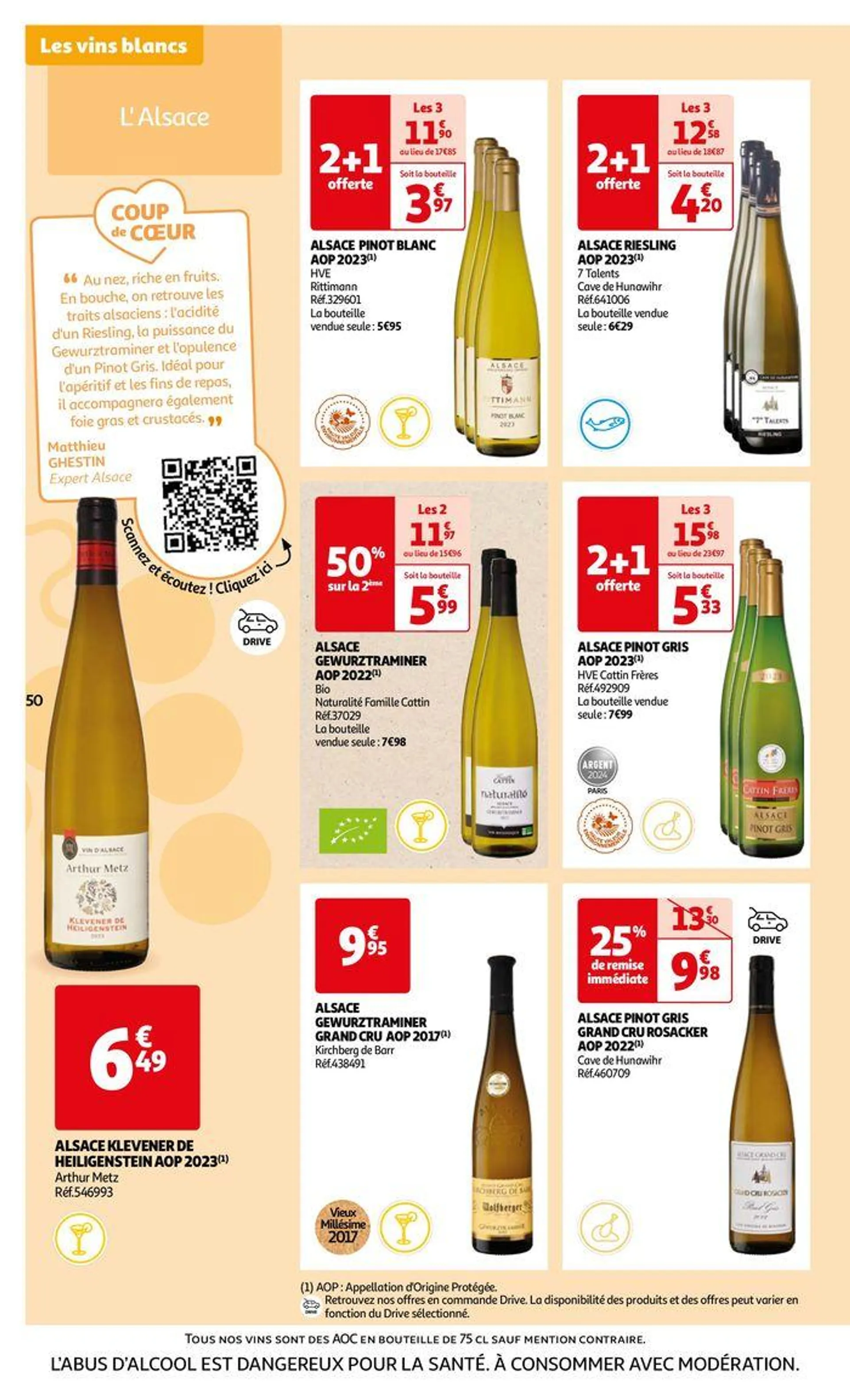 Foire au vins : Un grand choix de cuvées du 24 septembre au 7 octobre 2024 - Catalogue page 50