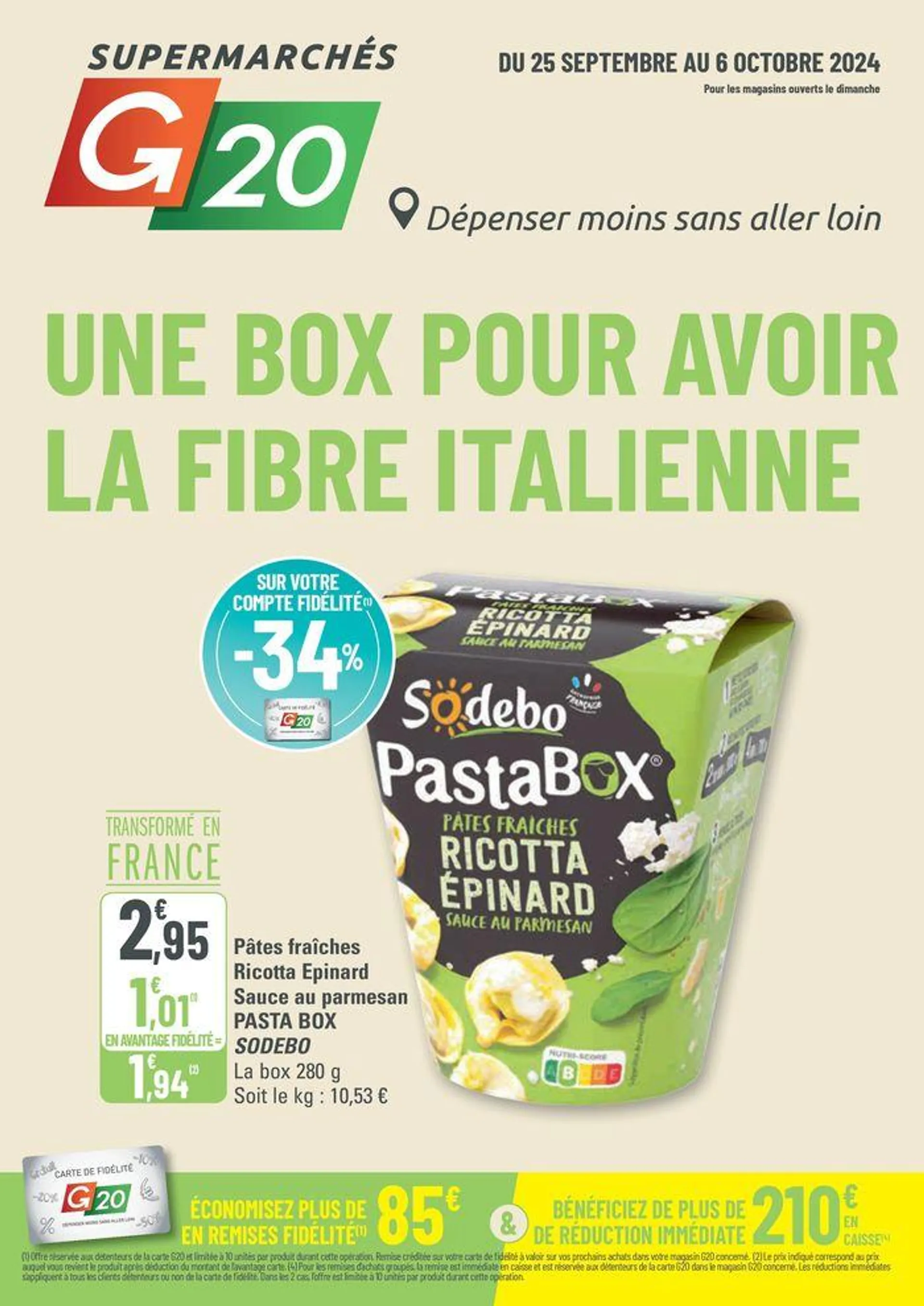 UNE BOX POUR AVOIR LA FIBRE ITALIENNE - 1