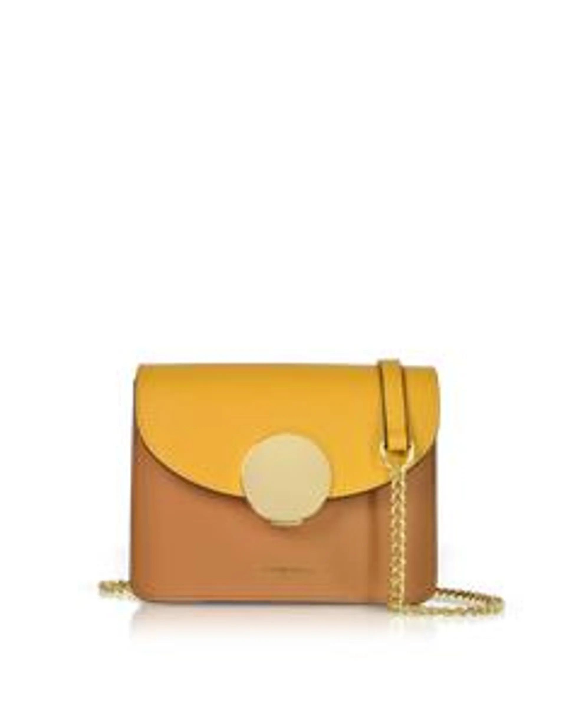 LE PARMENTIER - New Ondina Mini Color Block Shoulder Bag