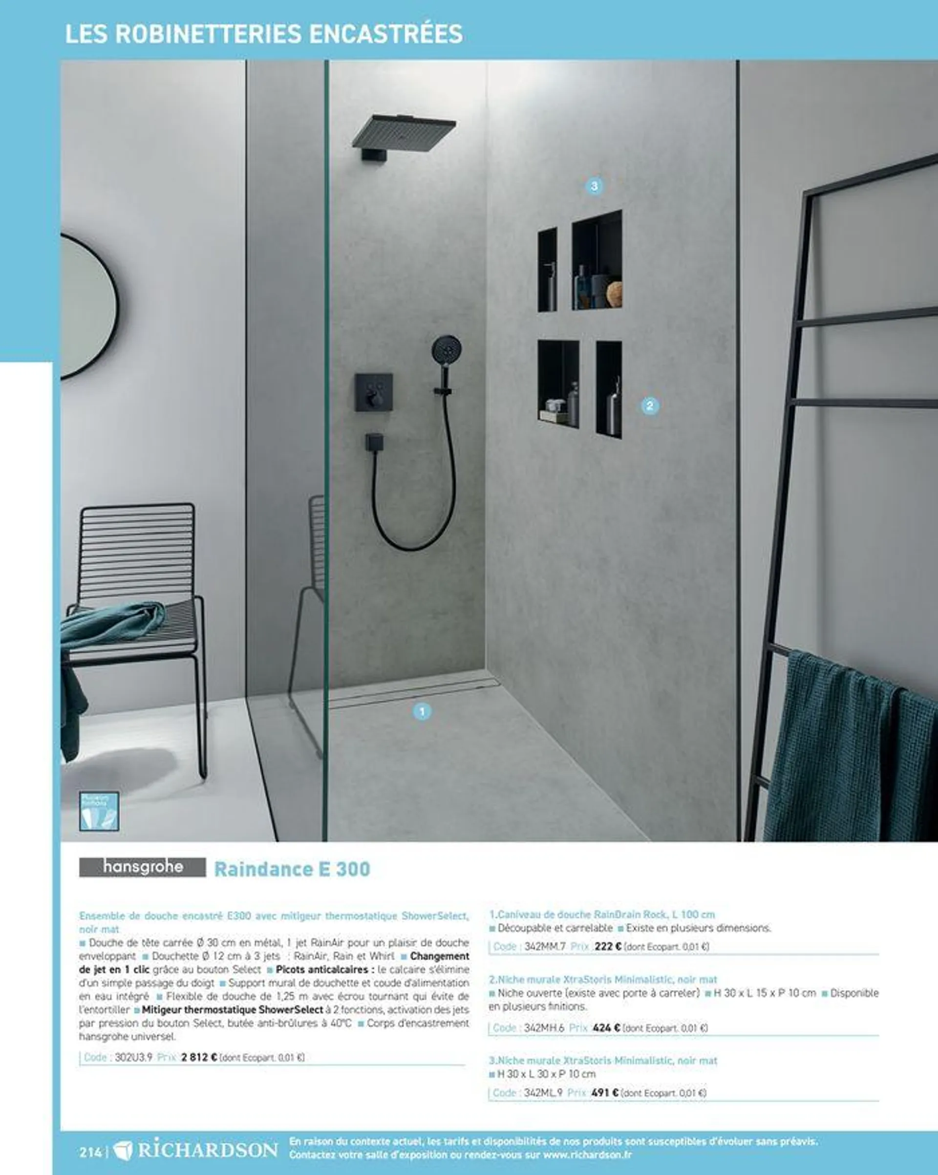 Salle de bains et carrelage 2024 du 23 mai au 31 décembre 2024 - Catalogue page 216