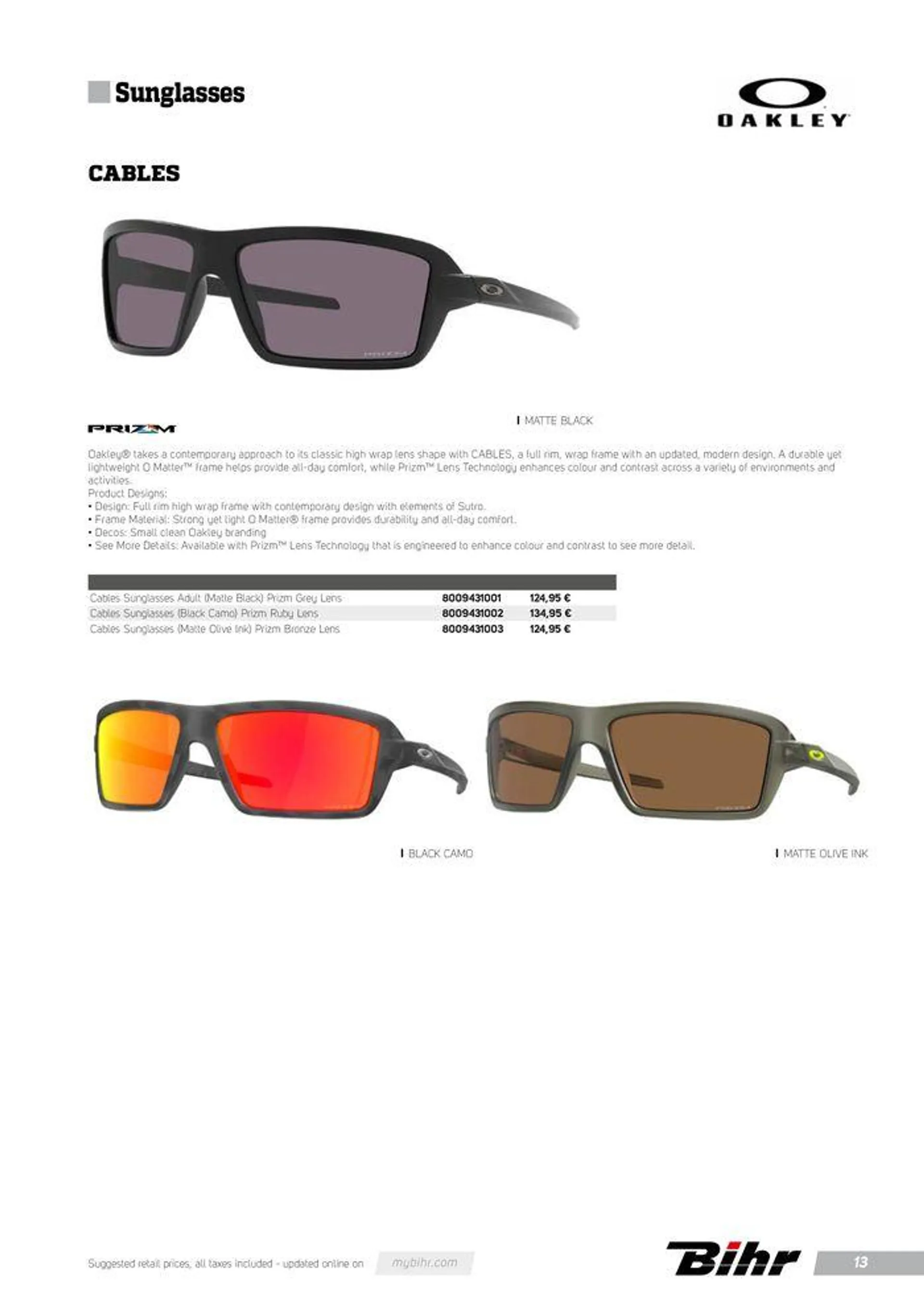 Lunettes de soleil OAKLEY Automne 2024 - 13