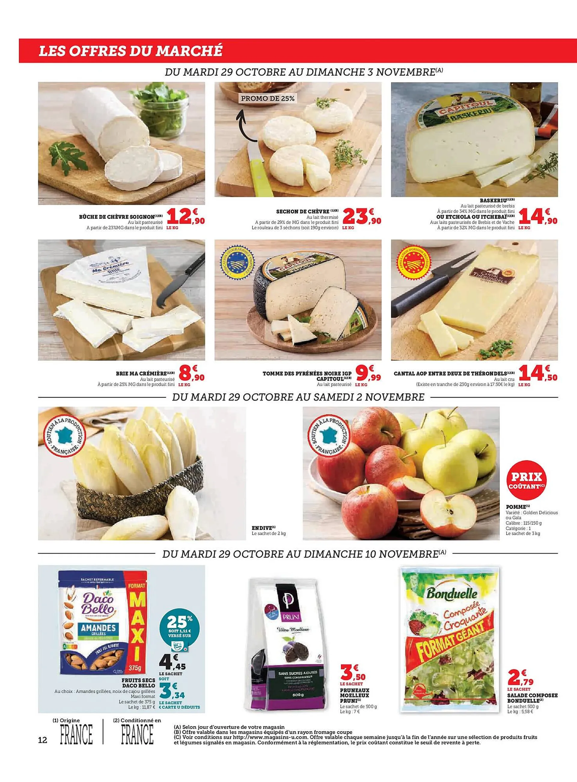 Catalogue Super U du 29 octobre au 10 novembre 2024 - Catalogue page 12