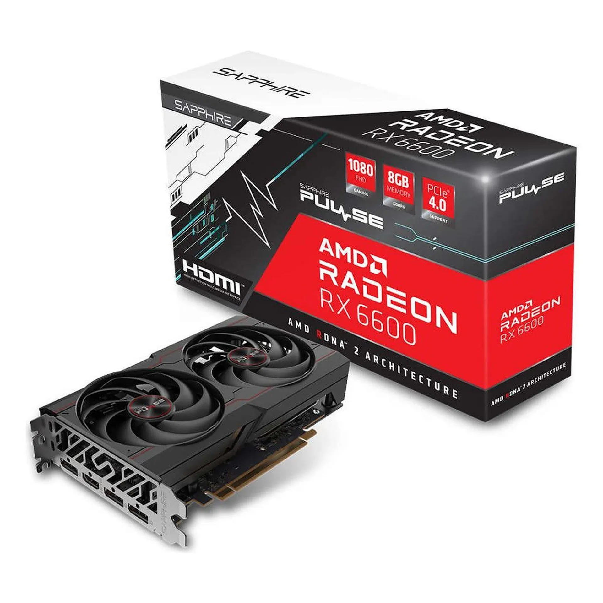 Sapphire Radeon Pulse RX6600 GAMING 8GB