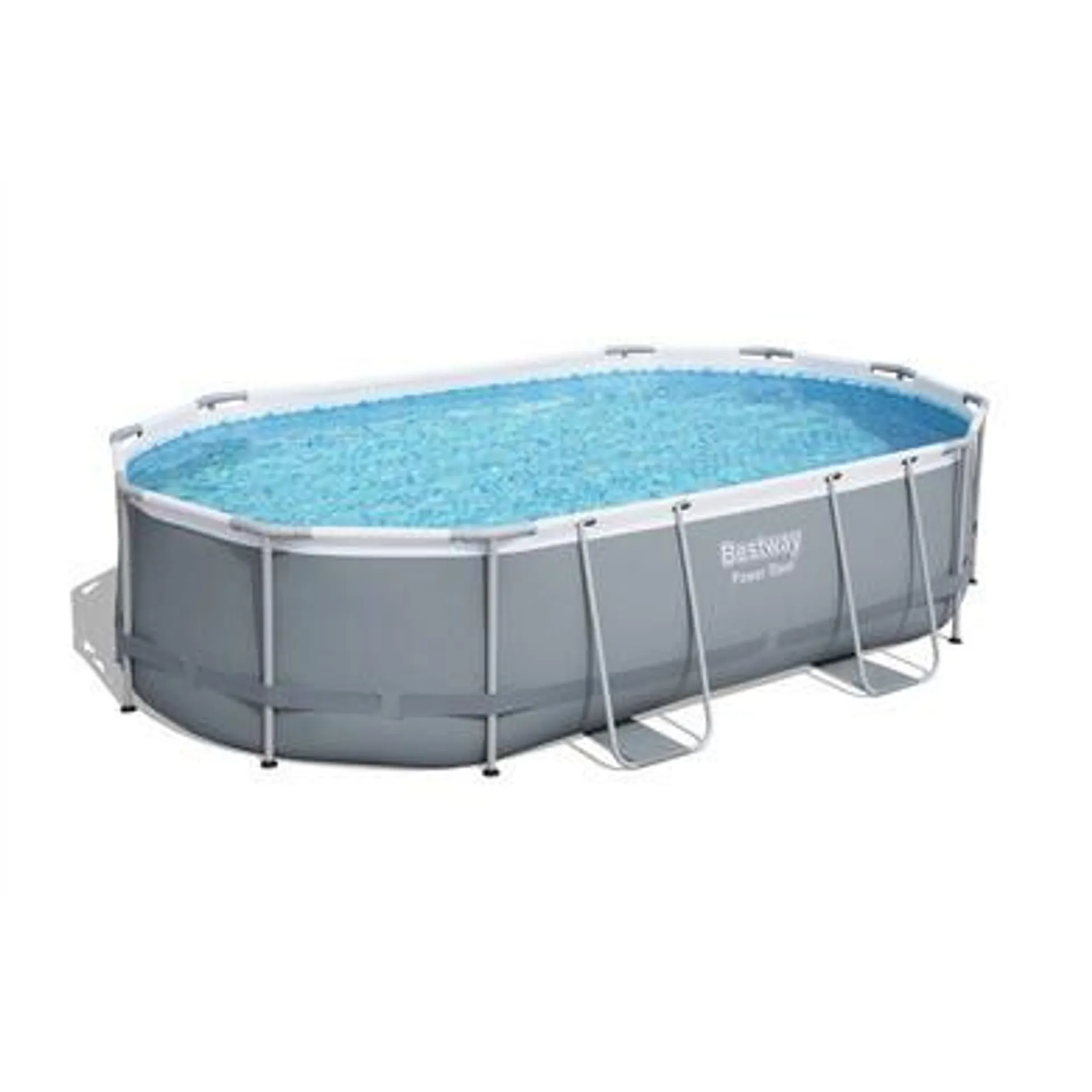 BESTWAY Piscine tubulaire ovale Power Steel 4,88 x 3,05m x 1,07 m