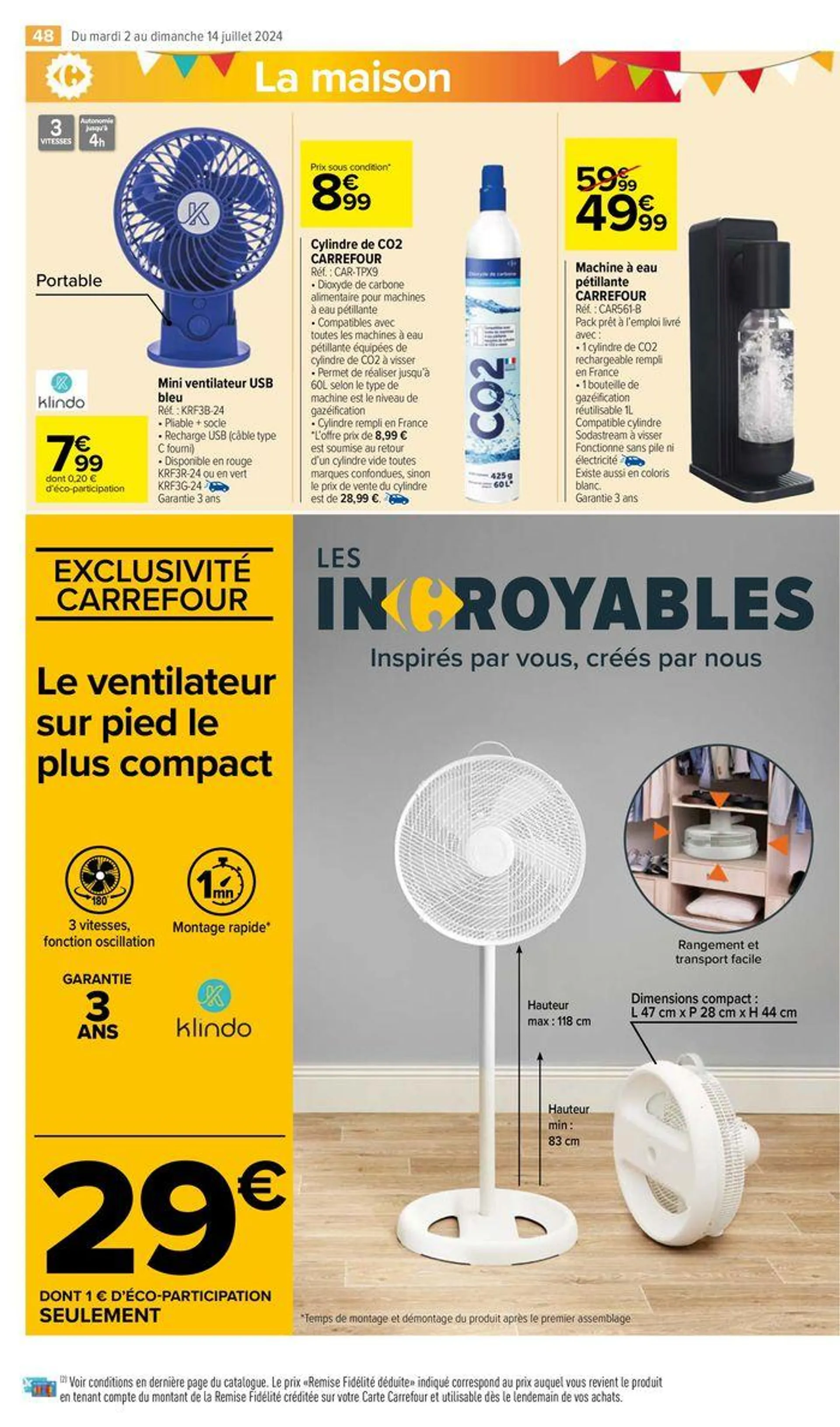 -50% sur le deuxième du 2 juillet au 14 juillet 2024 - Catalogue page 52