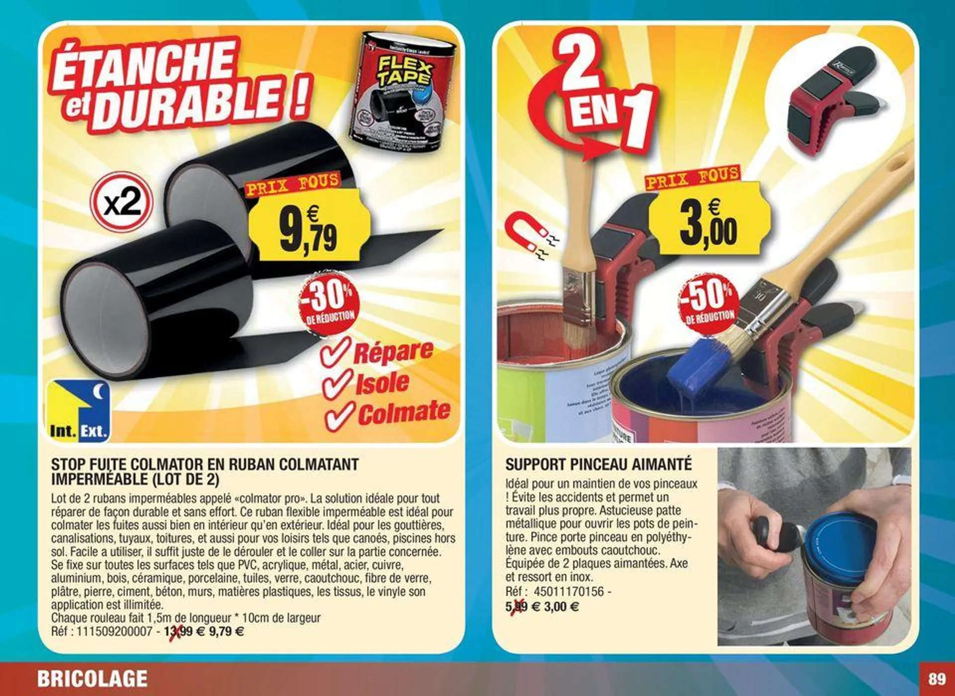 Spécial soldes s'été du 27 juin au 31 août 2024 - Catalogue page 89