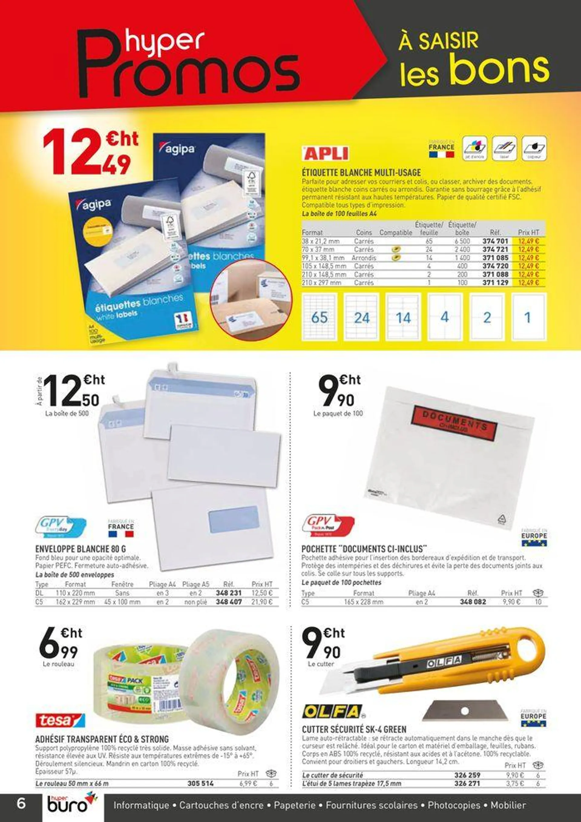 Nos Promotions du 2 septembre au 31 octobre 2024 - Catalogue page 6