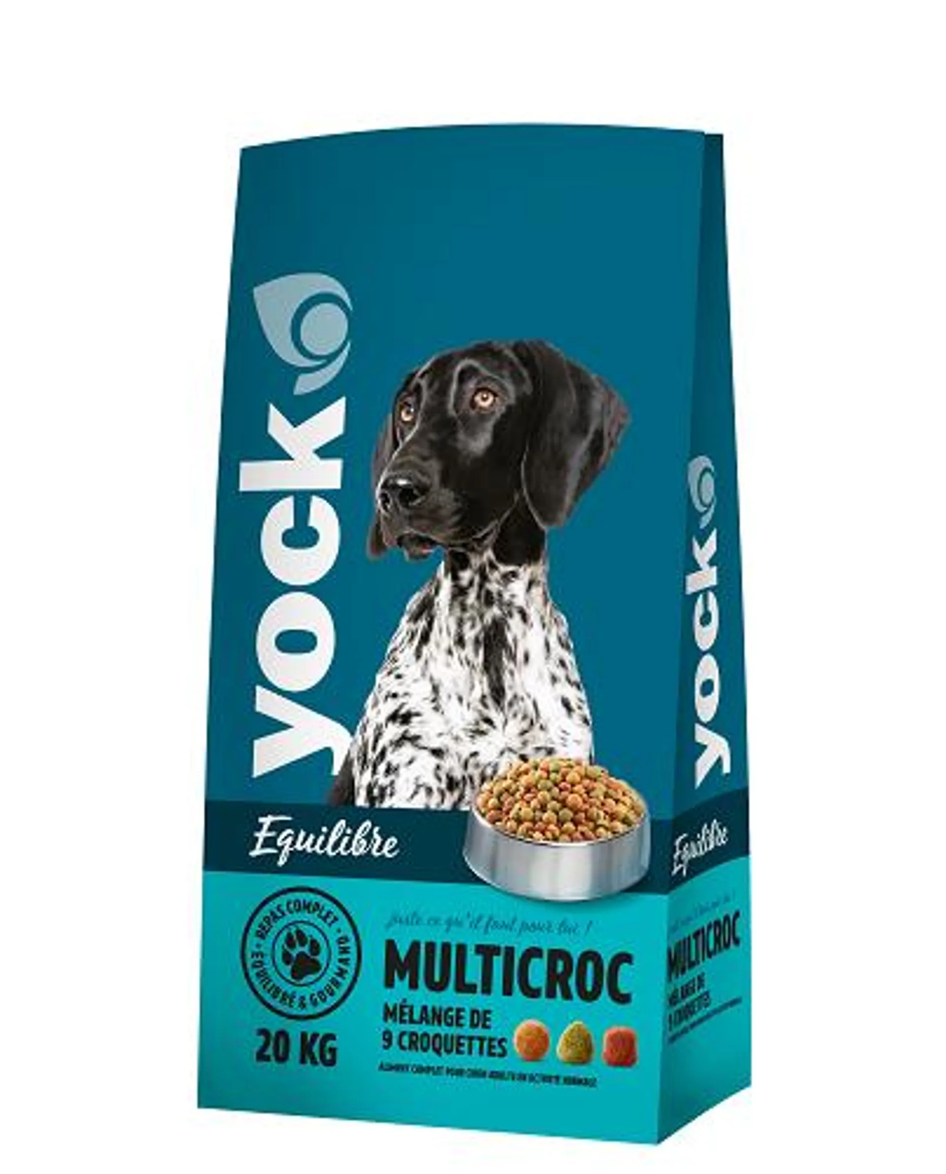 Croquettes pour chien adulte en activité normale Multicroc