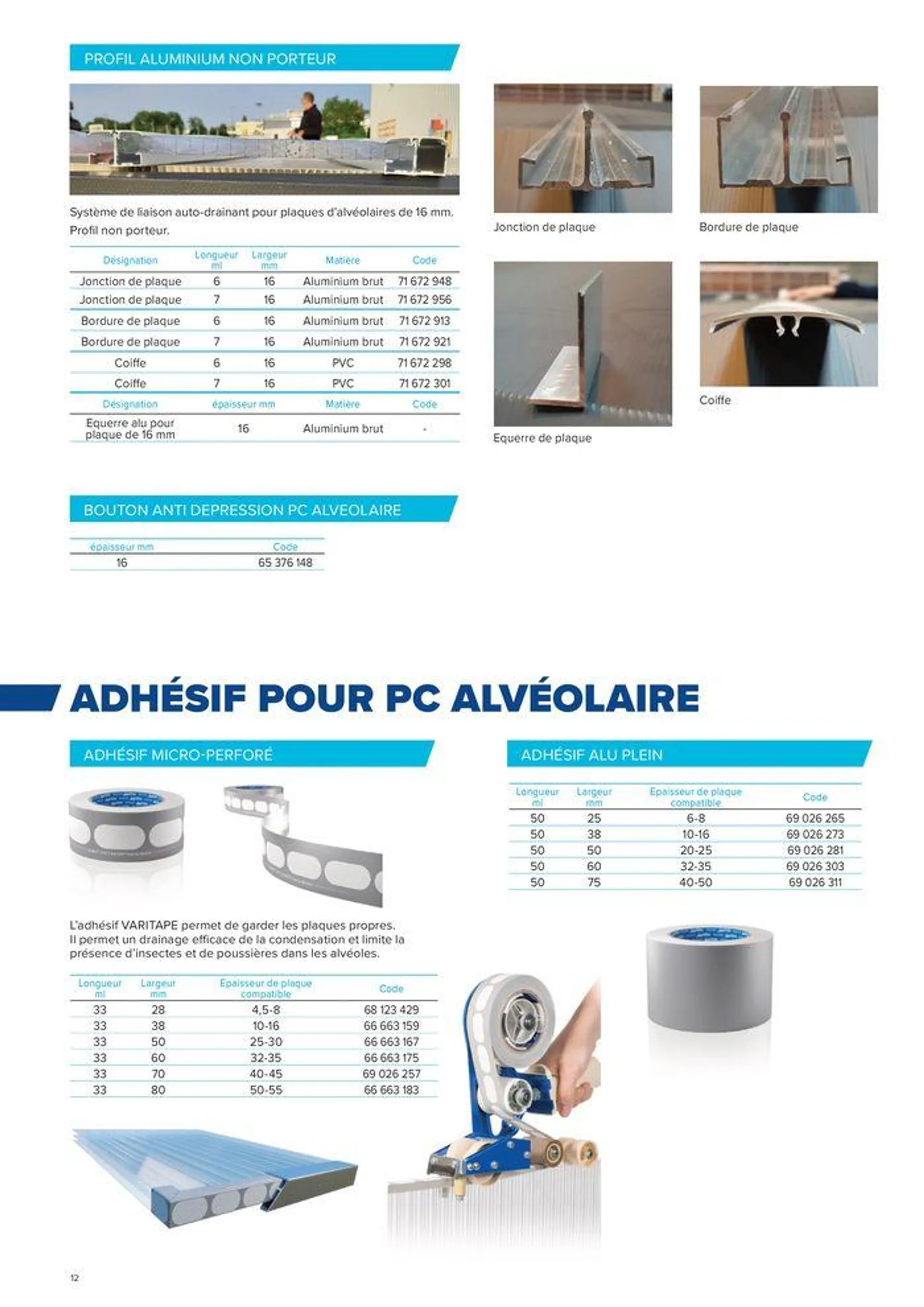 PLASTIQUES INDUSTRIELS du 13 mars au 31 décembre 2024 - Catalogue page 12