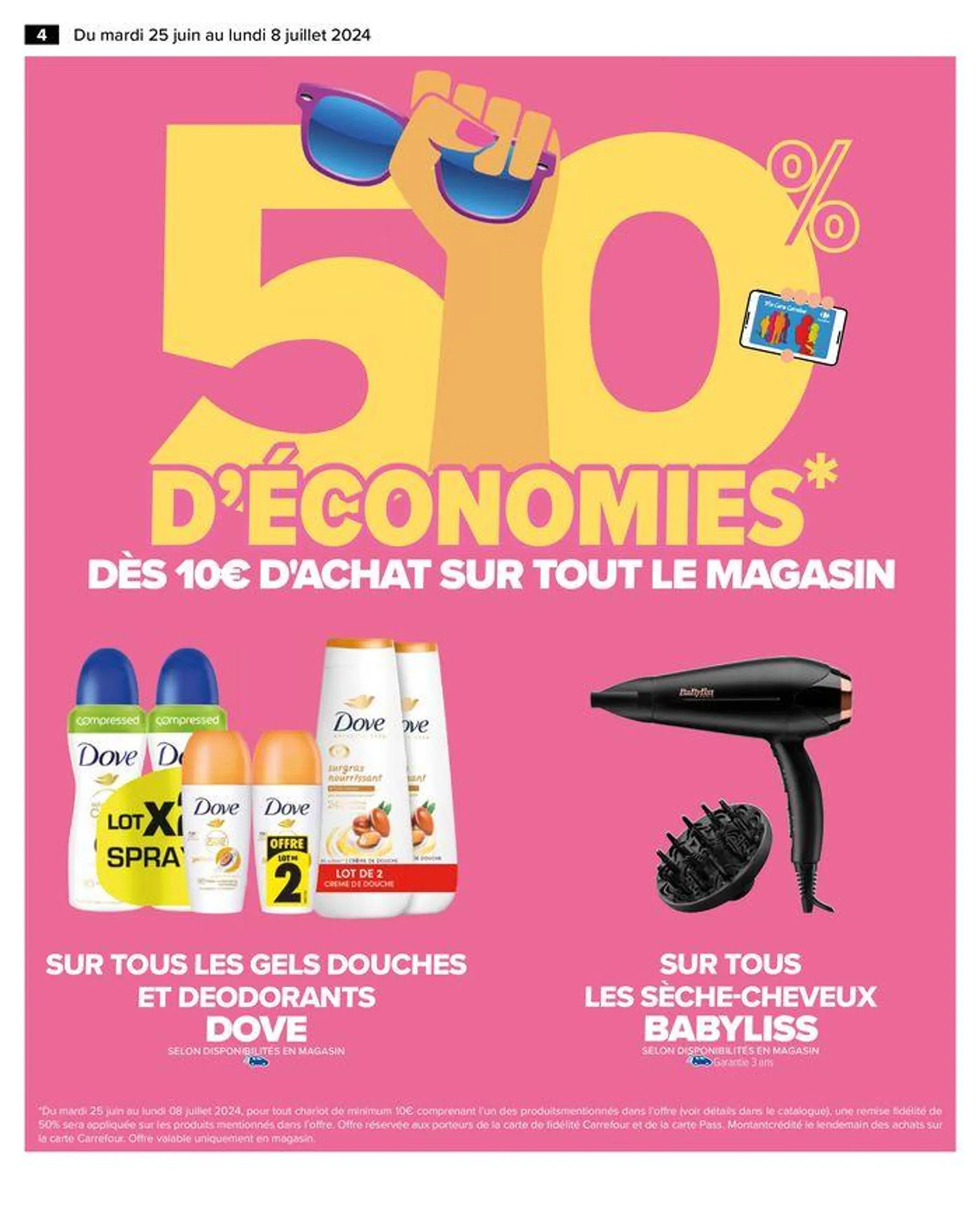 Les journées belles et rebelles - 50% d'Economies du 25 juin au 8 juillet 2024 - Catalogue page 6